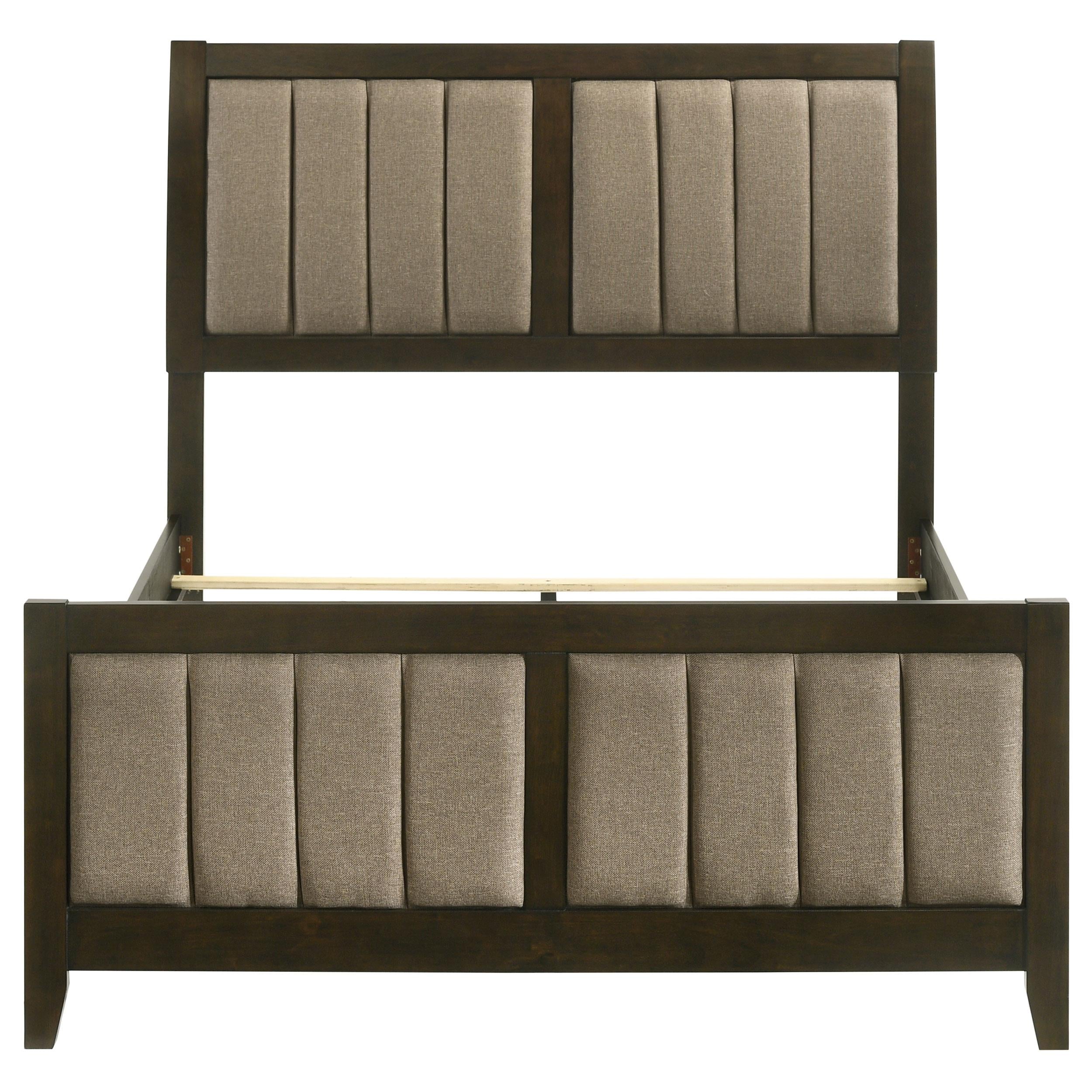 Coaster Furniture Wilkes 224421F 51-inch Upholstered Full Bed - Dark Cocoa - Image 3