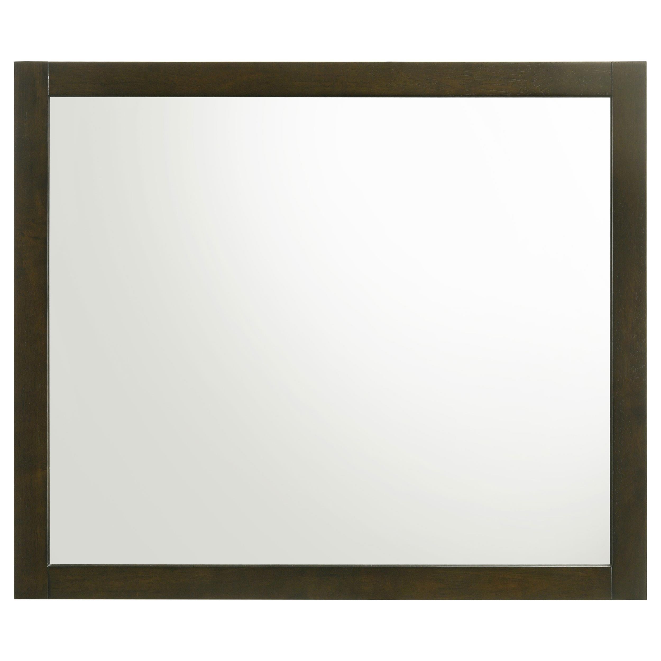 Coaster Furniture Wilkes 224424 Dresser Mirror - Dark Cocoa - Image 2