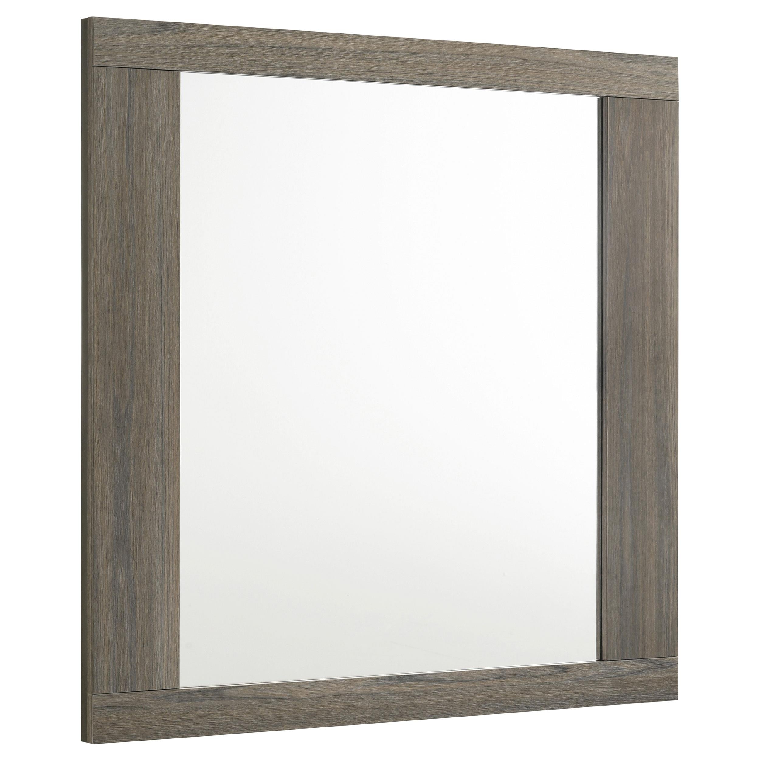 Coaster Furniture Fenwick 224984 Dresser Mirror - Grey Oak - Image 1