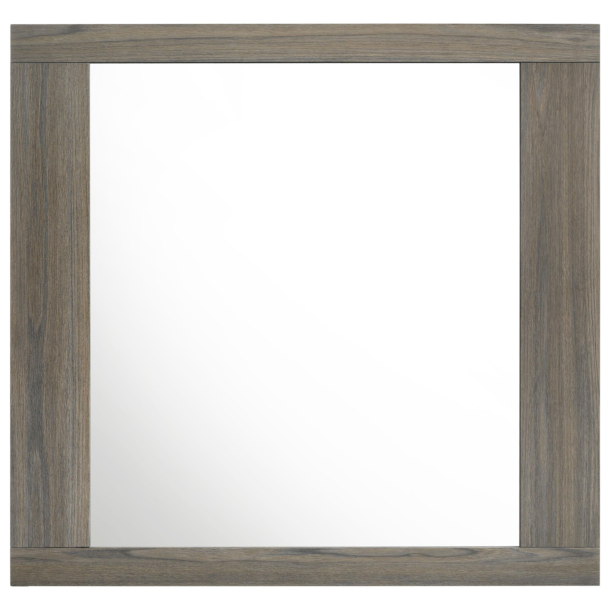 Coaster Furniture Fenwick 224984 Dresser Mirror - Grey Oak - Image 2