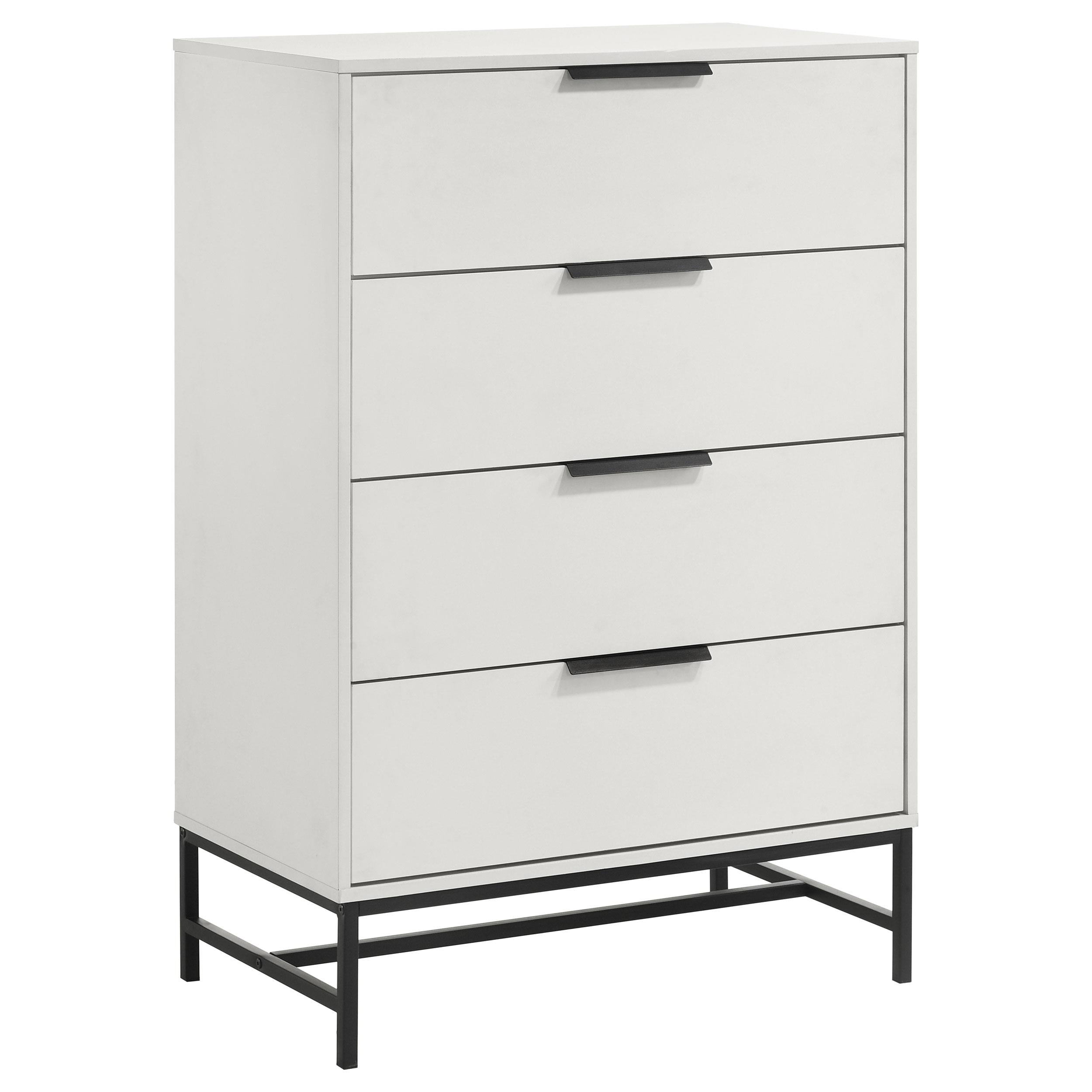 Coaster Furniture Sonora 224865 4-Drawer Bedroom Chest - White - Image 1