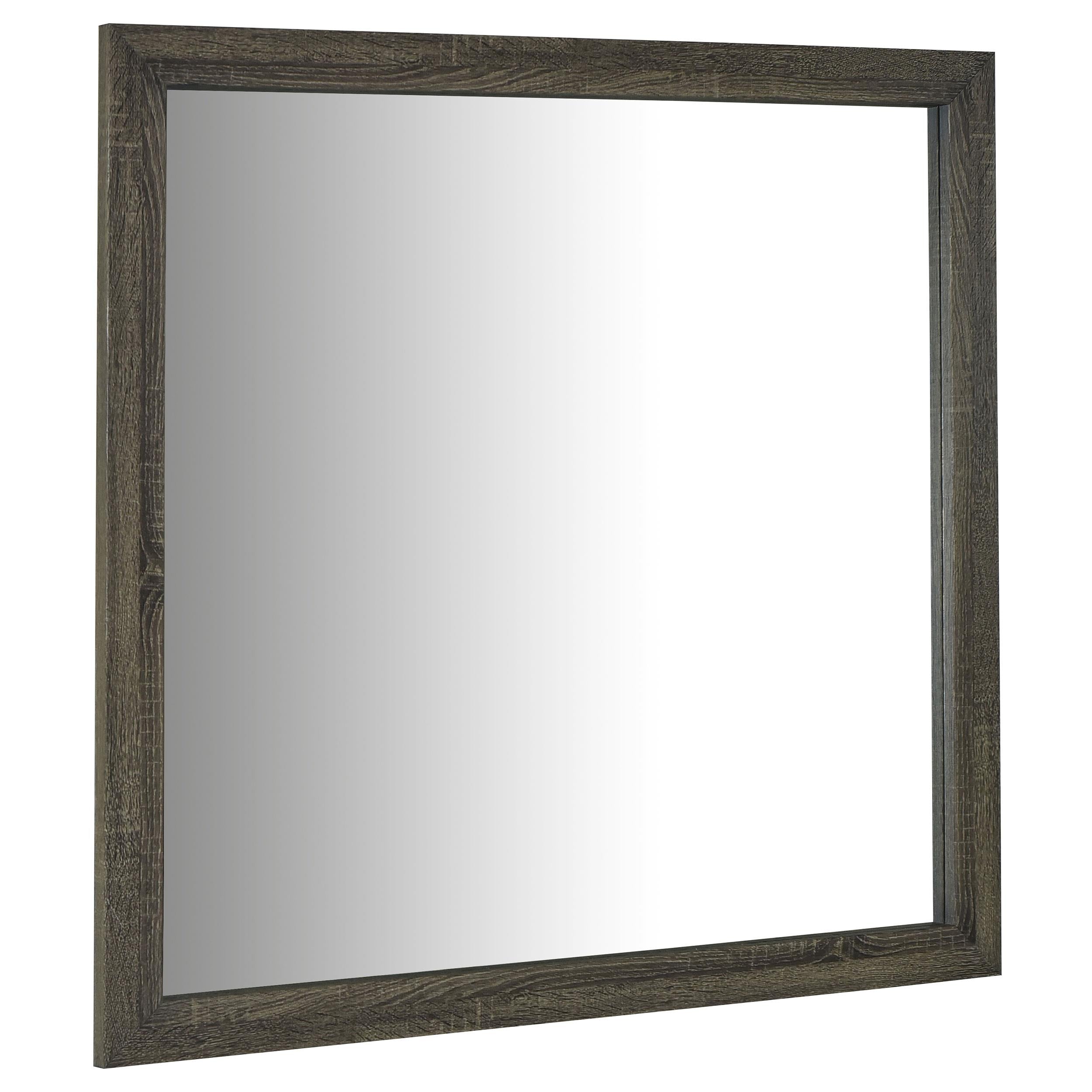 Coaster Furniture Wright 223344 Dresser Mirror - Brown Oak - Image 1