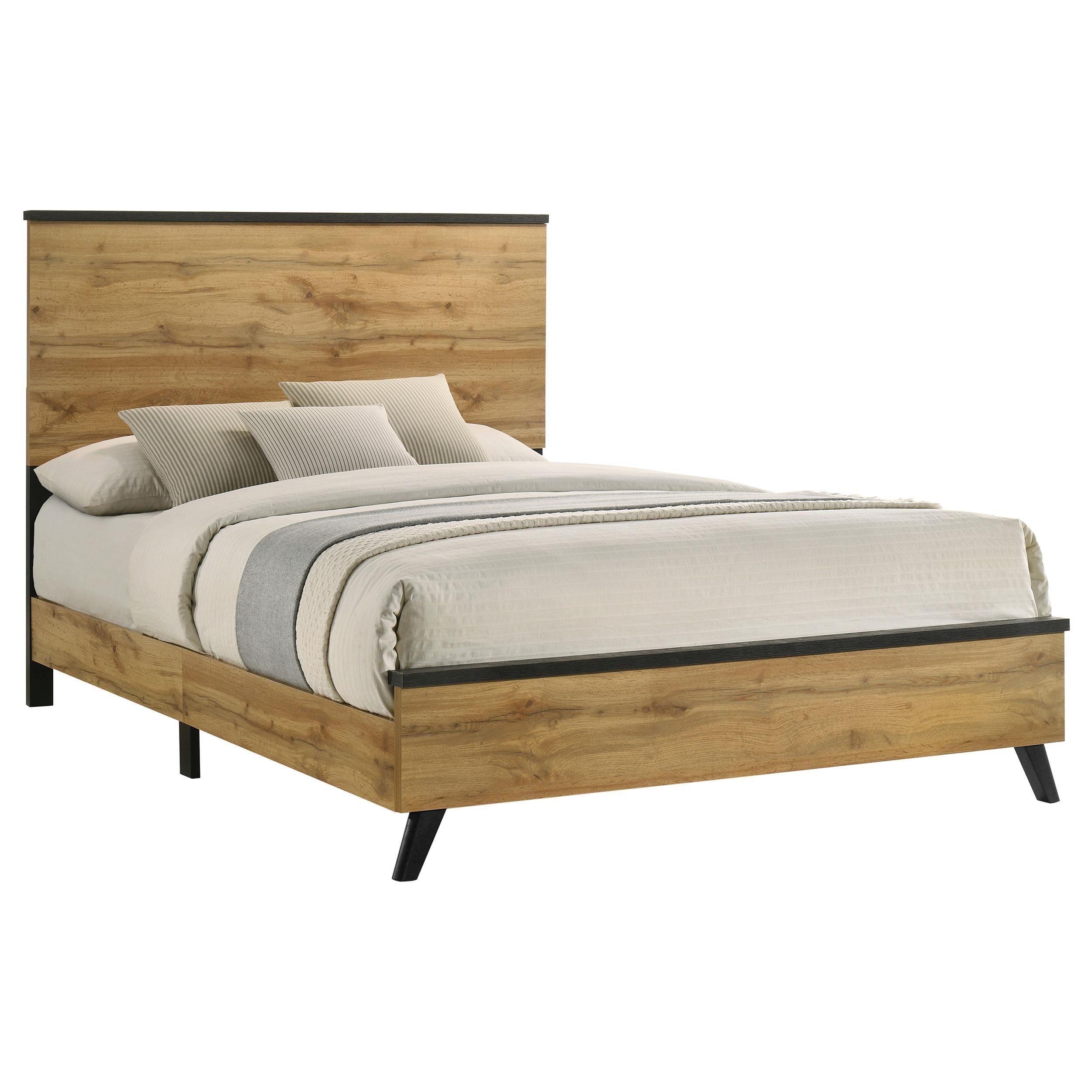 Coaster Furniture Kaywood 225001KE 52-inch Eastern King Panel Bed - Natural Pine - Image 2