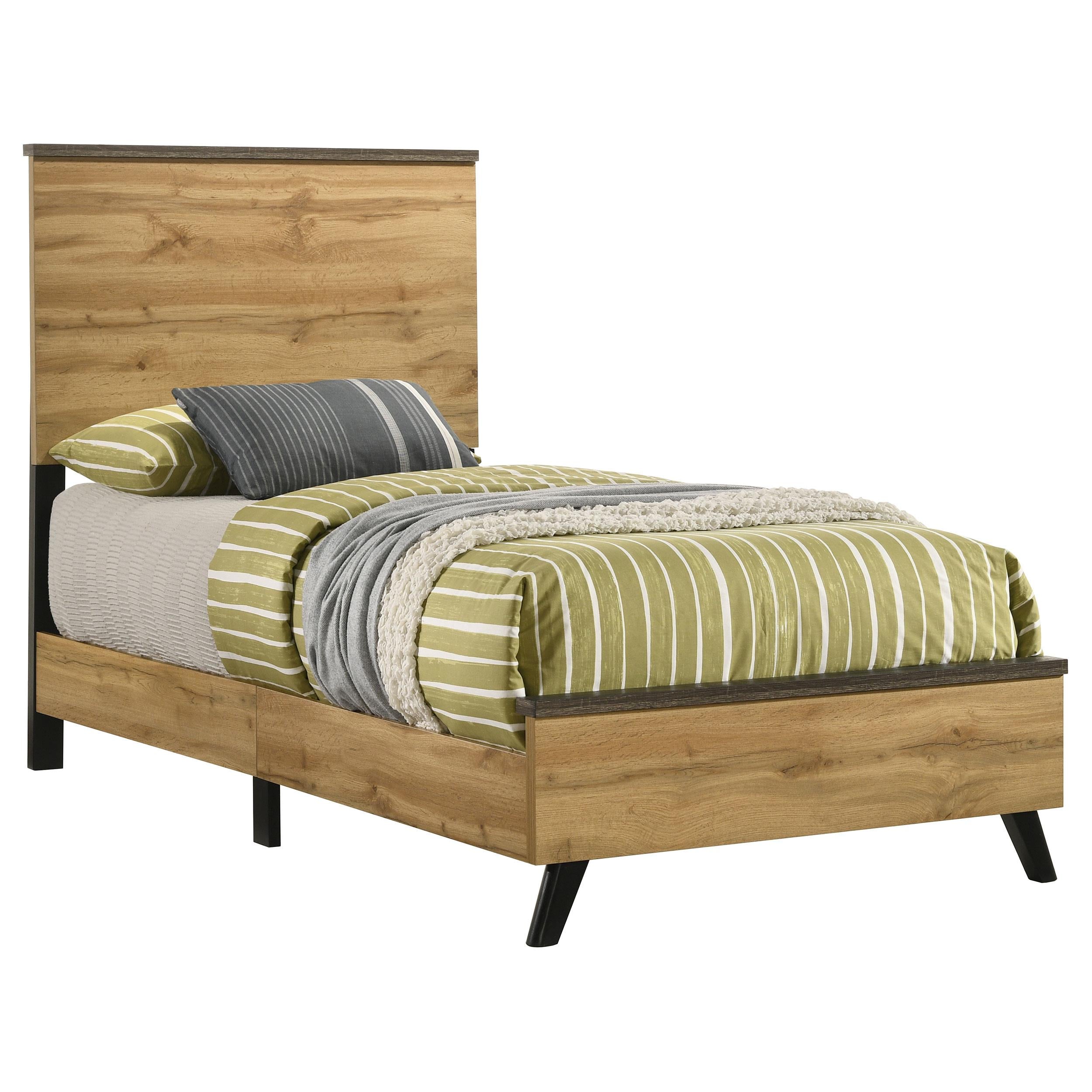 Coaster Furniture Kaywood 225001T 52-inch Twin Panel Bed - Natural Pine - Image 2