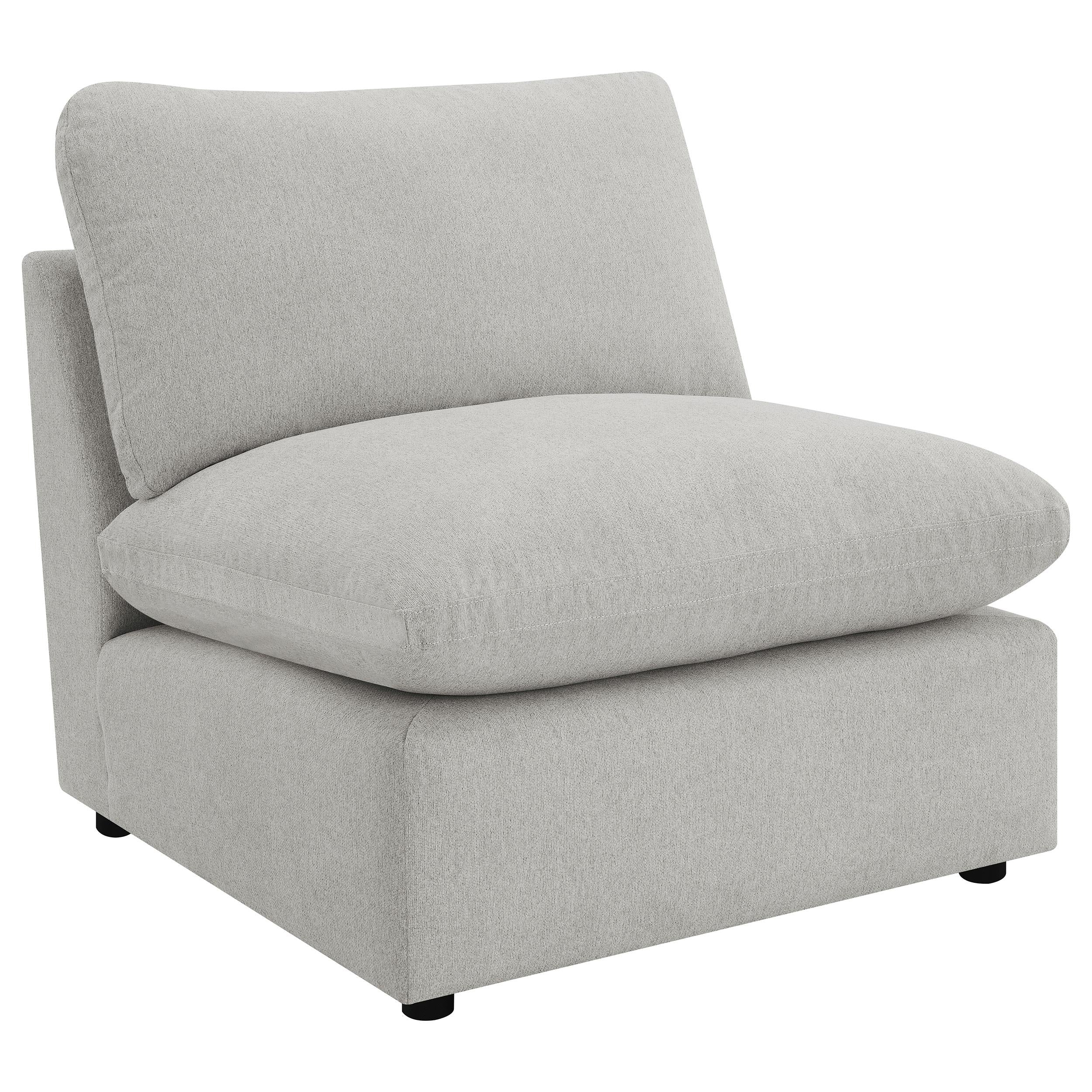 Coaster Furniture Collins 609560P 5 pc Modular Power Reclining Sectional - Grey - Image 3