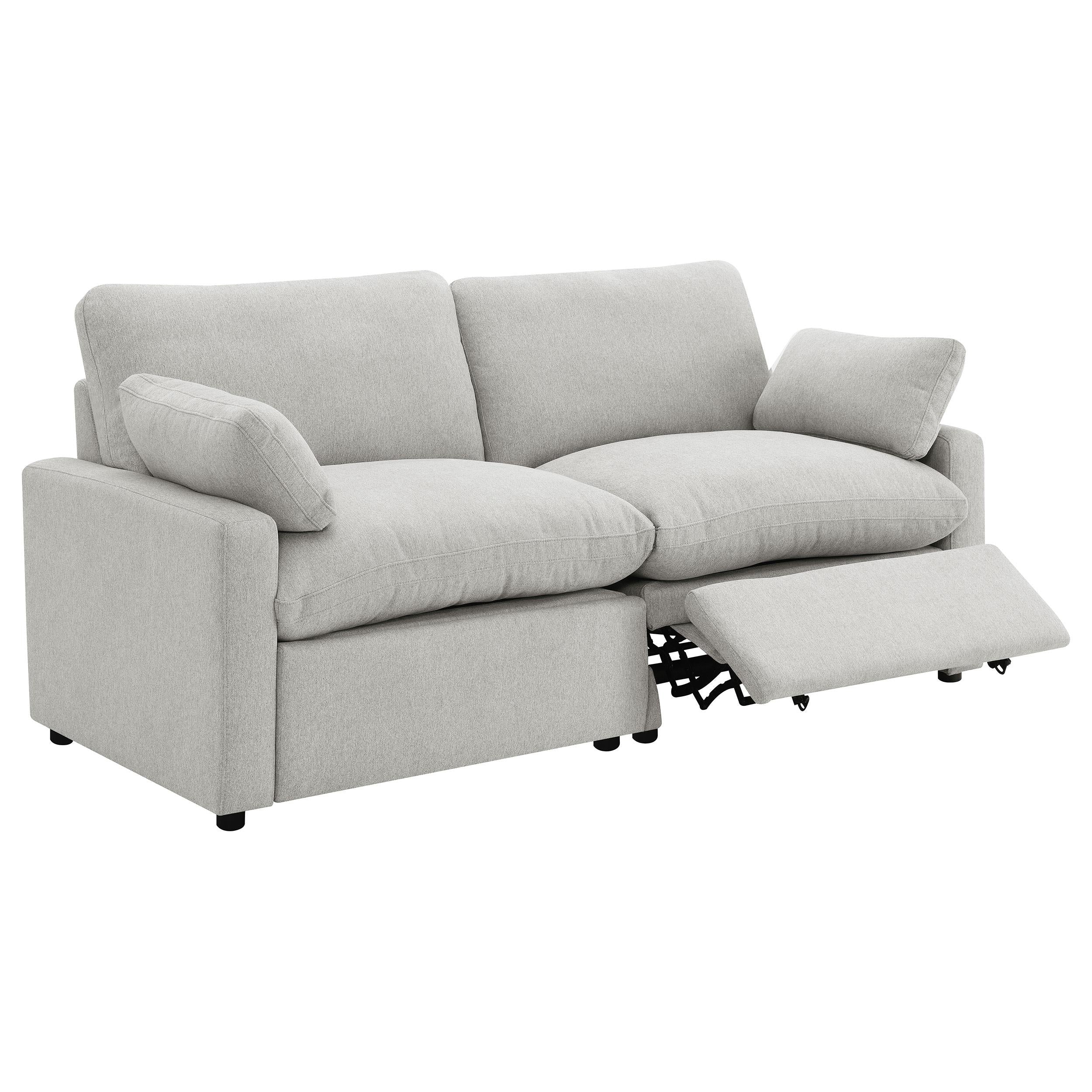 Coaster Furniture Collins 609562P Modular Power Loveseat - Grey - Image 2