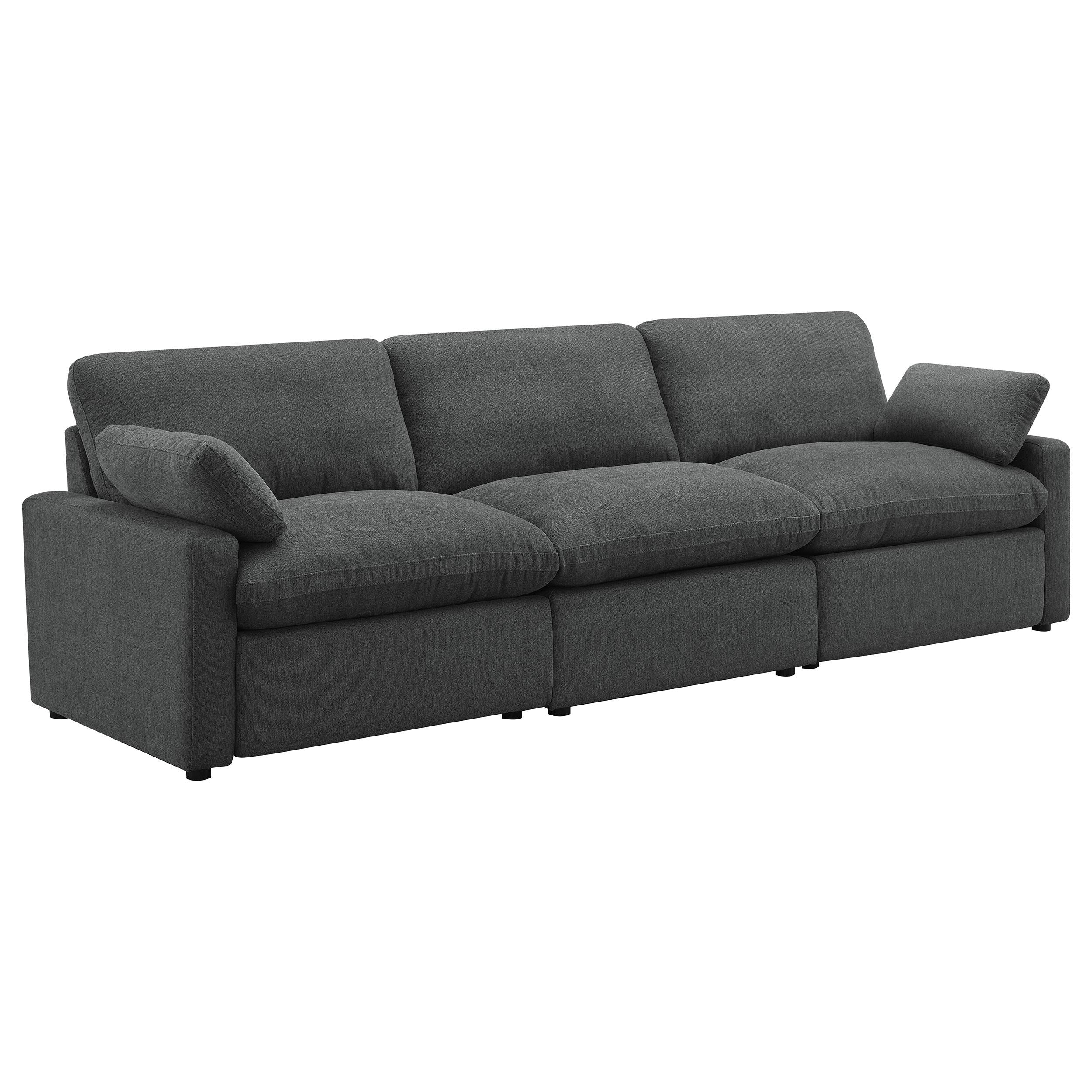 Coaster Furniture Collins 609531P Modular Power Sofa - Dark Grey - Image 1