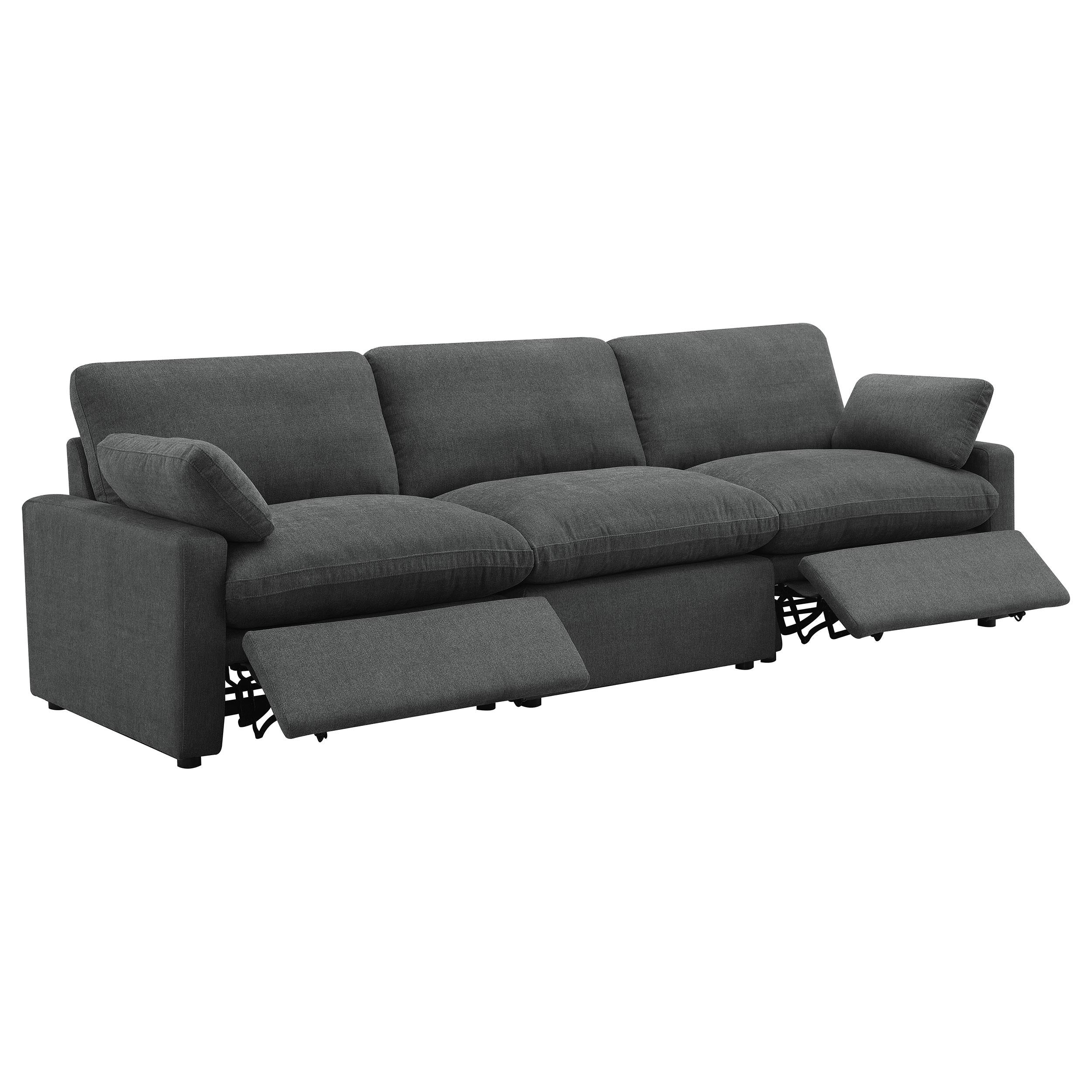 Coaster Furniture Collins 609531P Modular Power Sofa - Dark Grey - Image 2