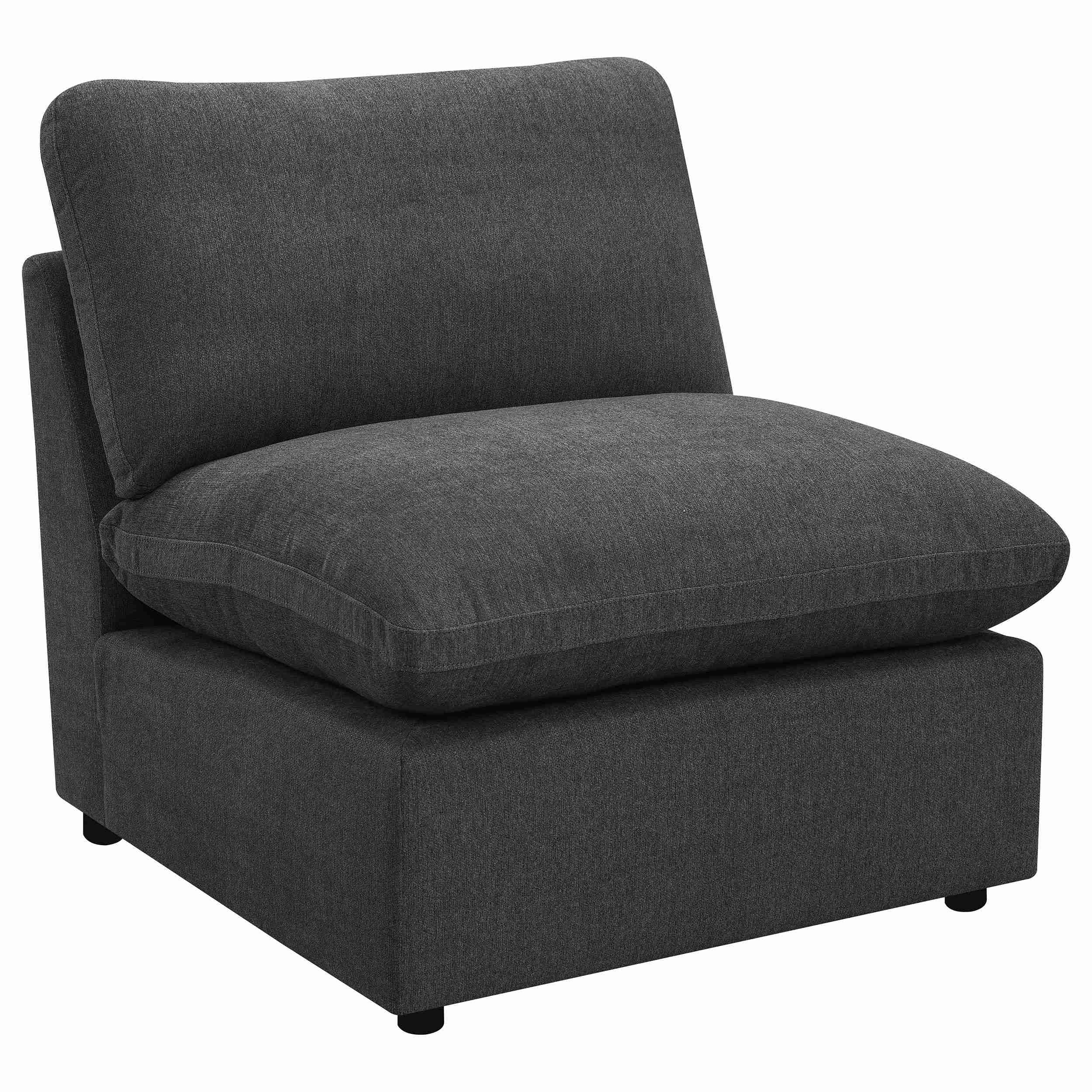 Coaster Furniture Collins 609531P Modular Power Sofa - Dark Grey - Image 3