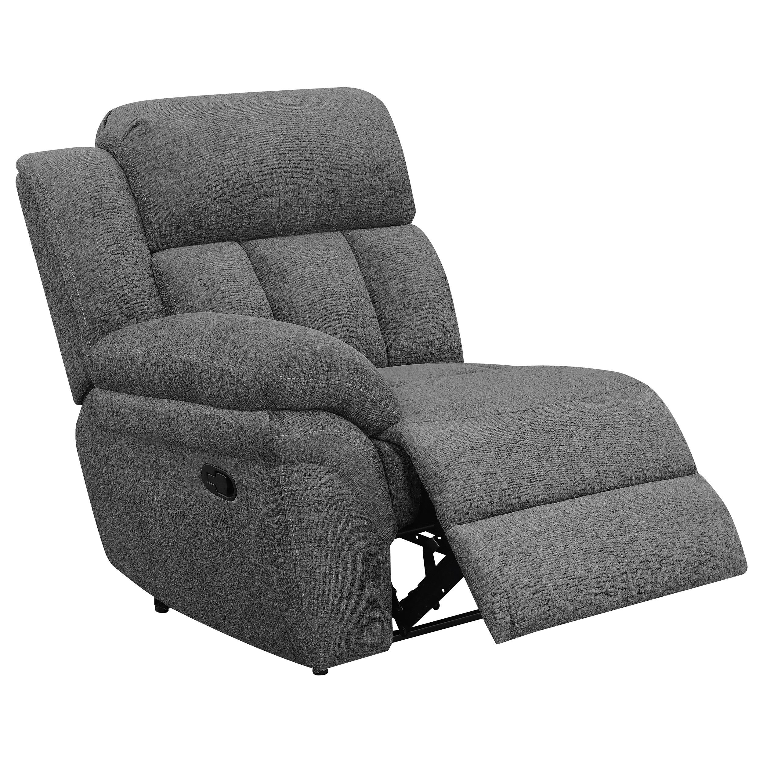 Coaster Furniture Bahrain 609541T 5-piece Upholstered Home Theater Seating - Charcoal - Image 2