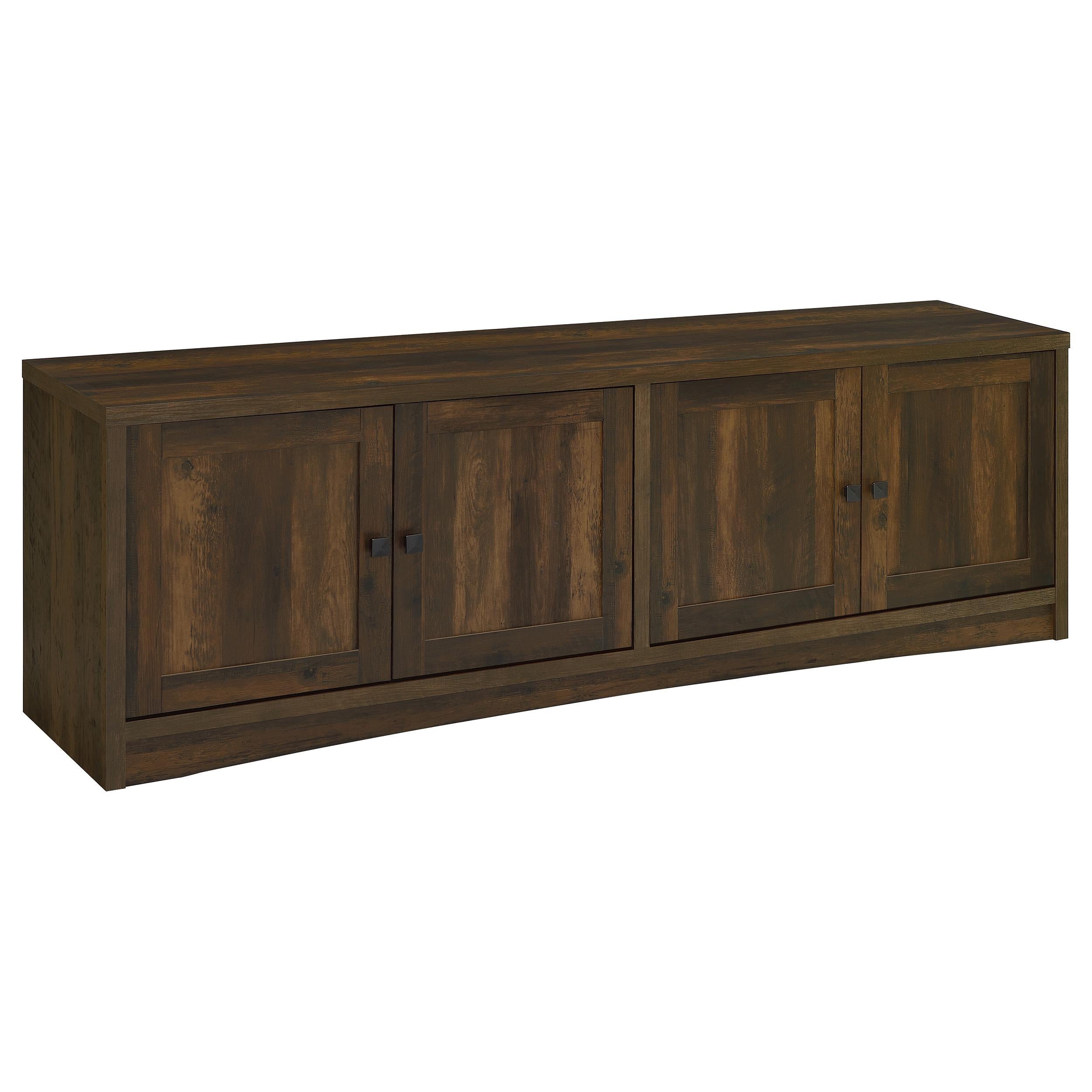 Coaster Furniture Laughlin 724123 4-door Engineered Wood 78-inch TV Stand - Dark Pine - Image 1