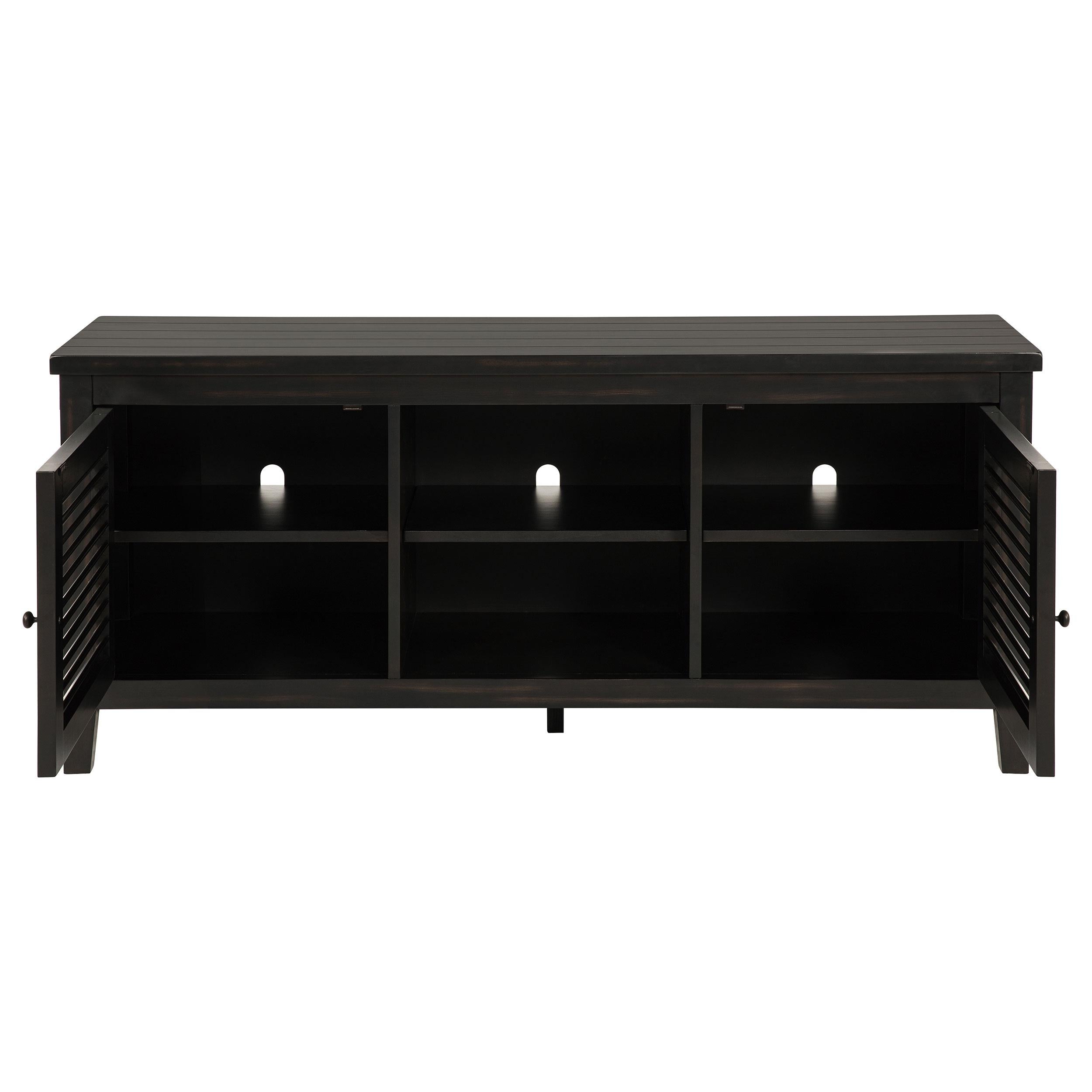 Coaster Furniture Concord 701782 2-door 60-inch TV Stand Console - Distressed Java - Image 3