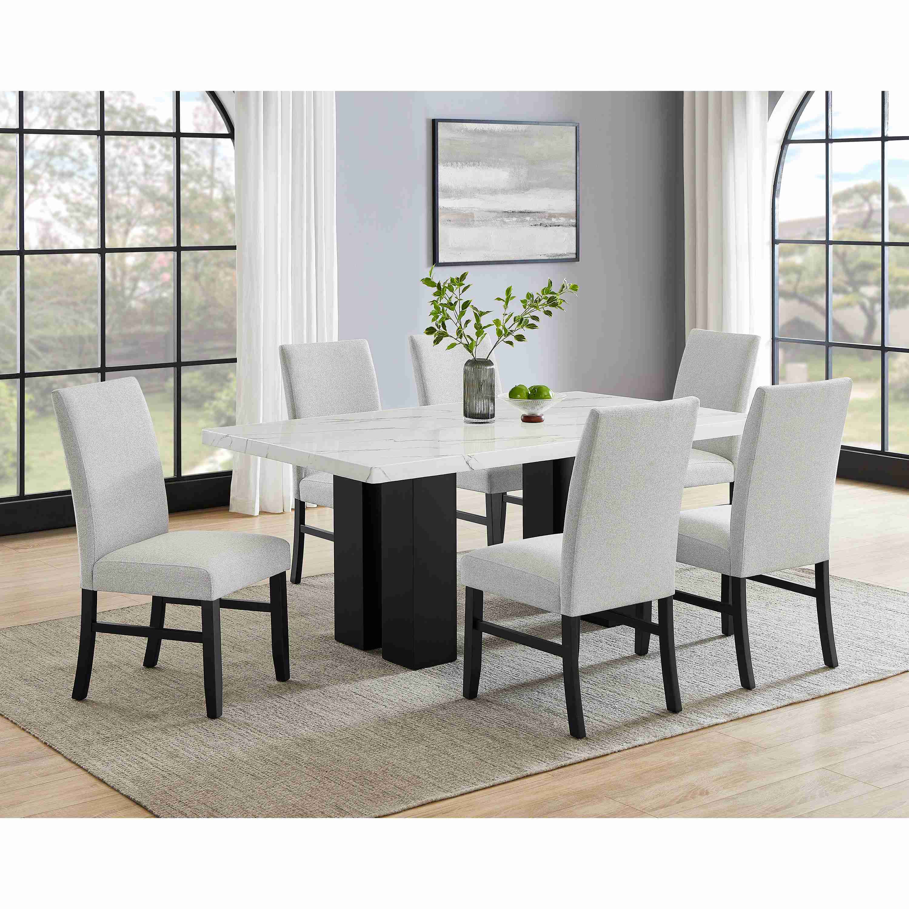 Crown Mark Parkside 1312DV-S Dining Chair  - Dove - Image 3
