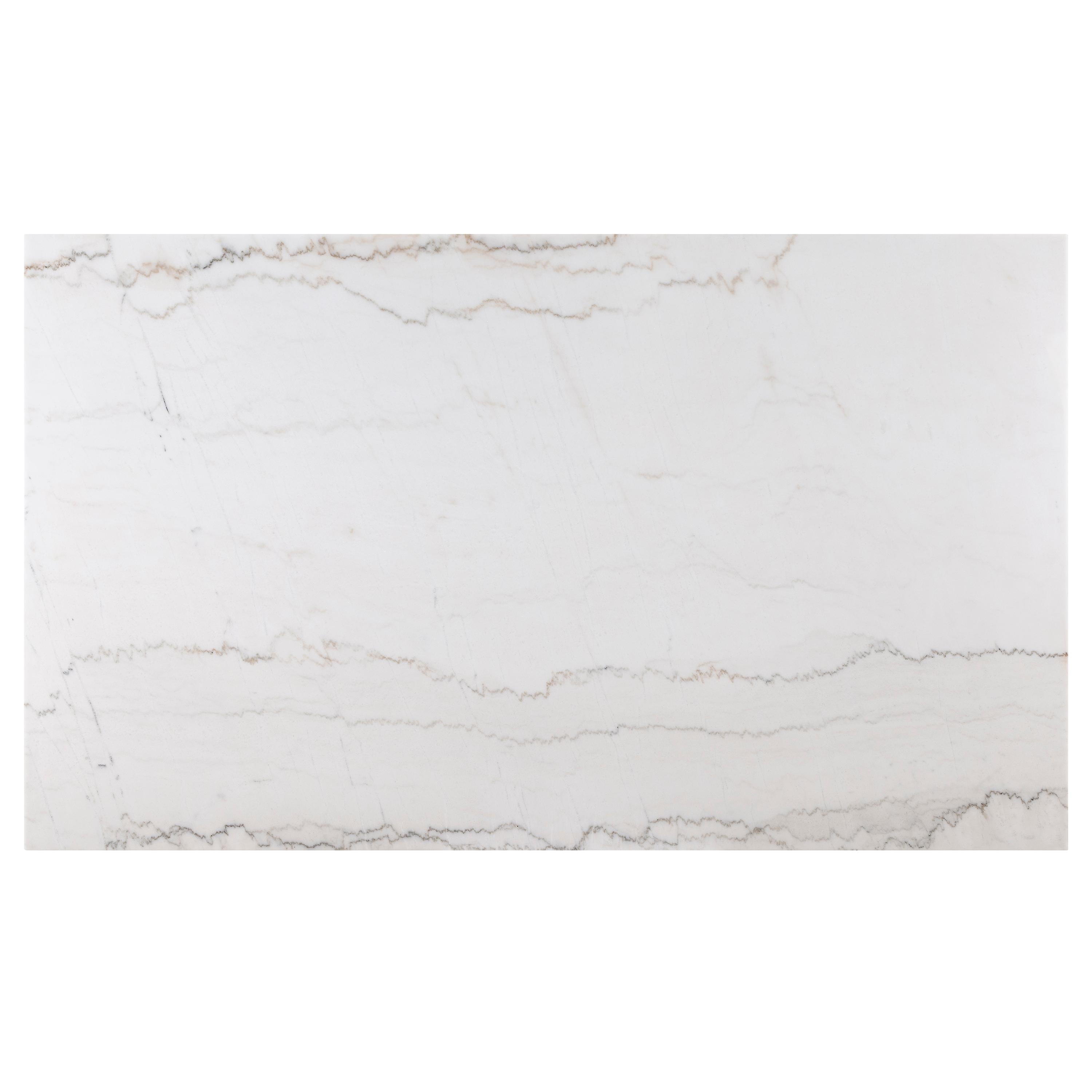 Crown Mark Varley 1320T-4272 Genuine Marble Dining Table - Image 3