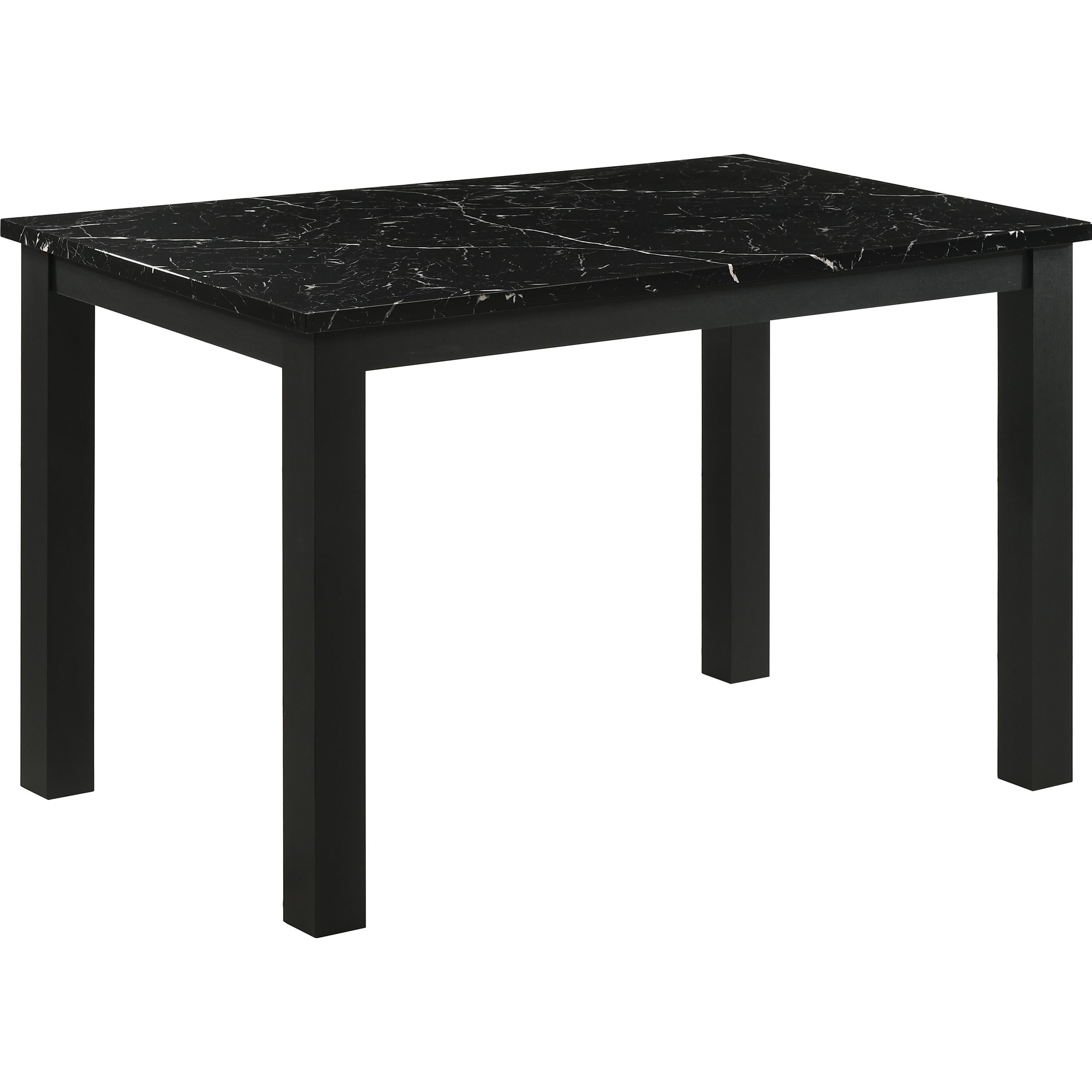 Crown Mark Resia 2120BK-T-3048 Dining Table - Black - Image 1