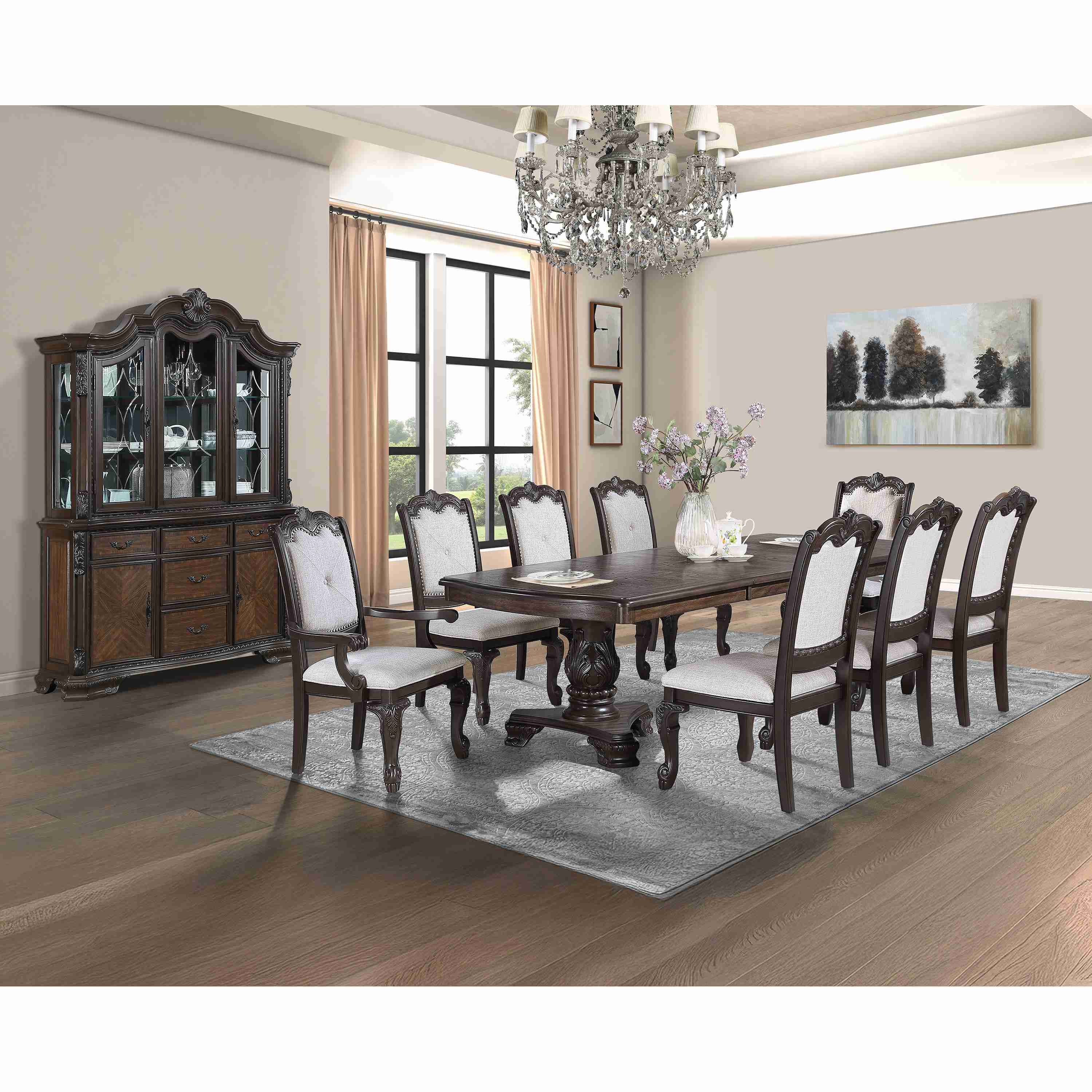 Crown Mark Kiera 2149A Arm Chair - Coffee Brown - Image 2