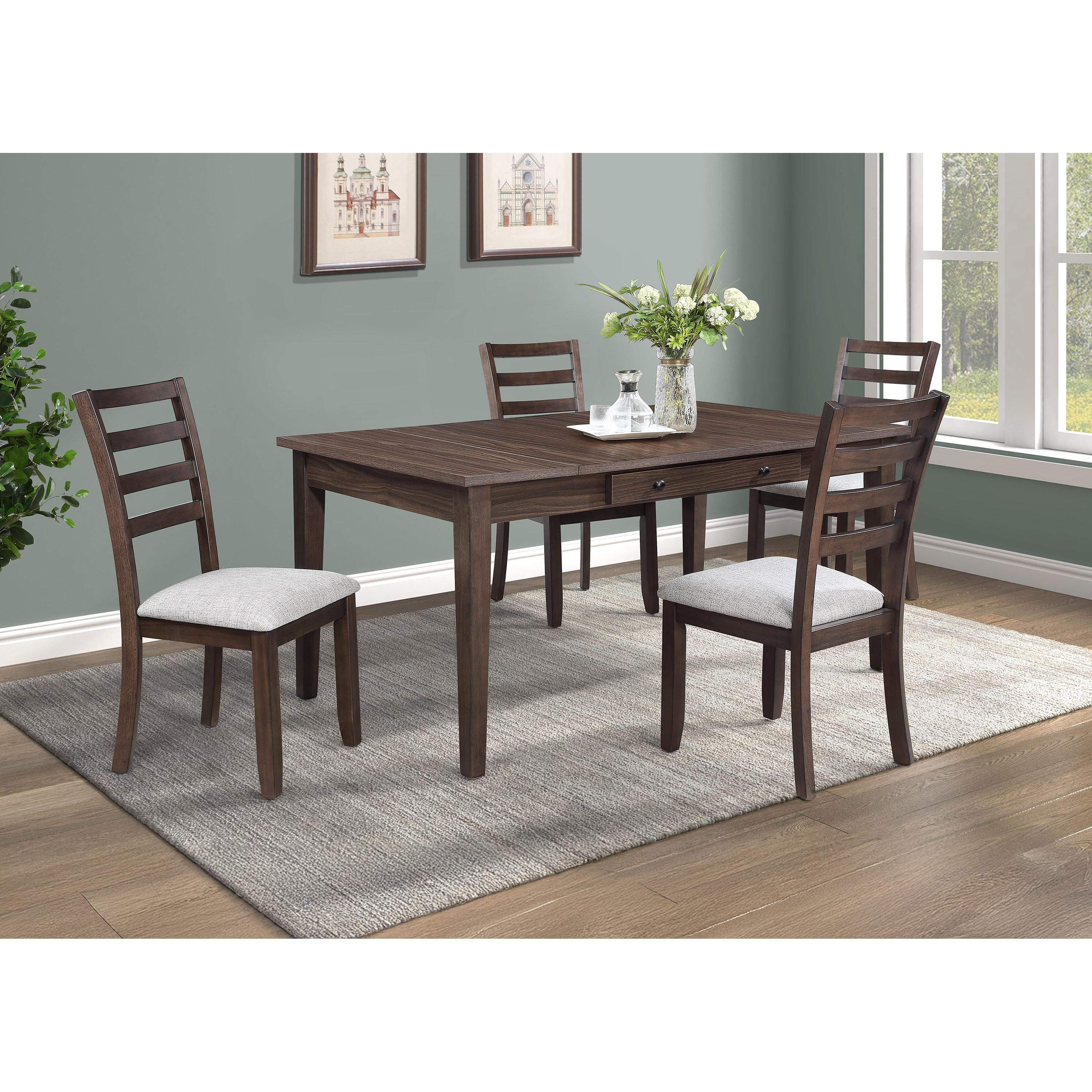 Crown Mark Wagner 2326T-3666 Dining Table with Storage - Image 3