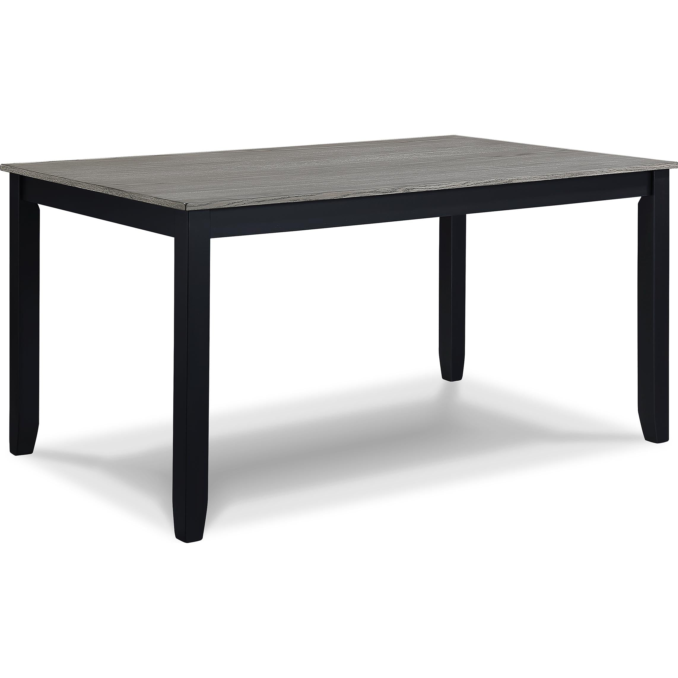 Crown Mark Eloise 2430SET-LG 7 pc Dinette - Light Grey - Image 2