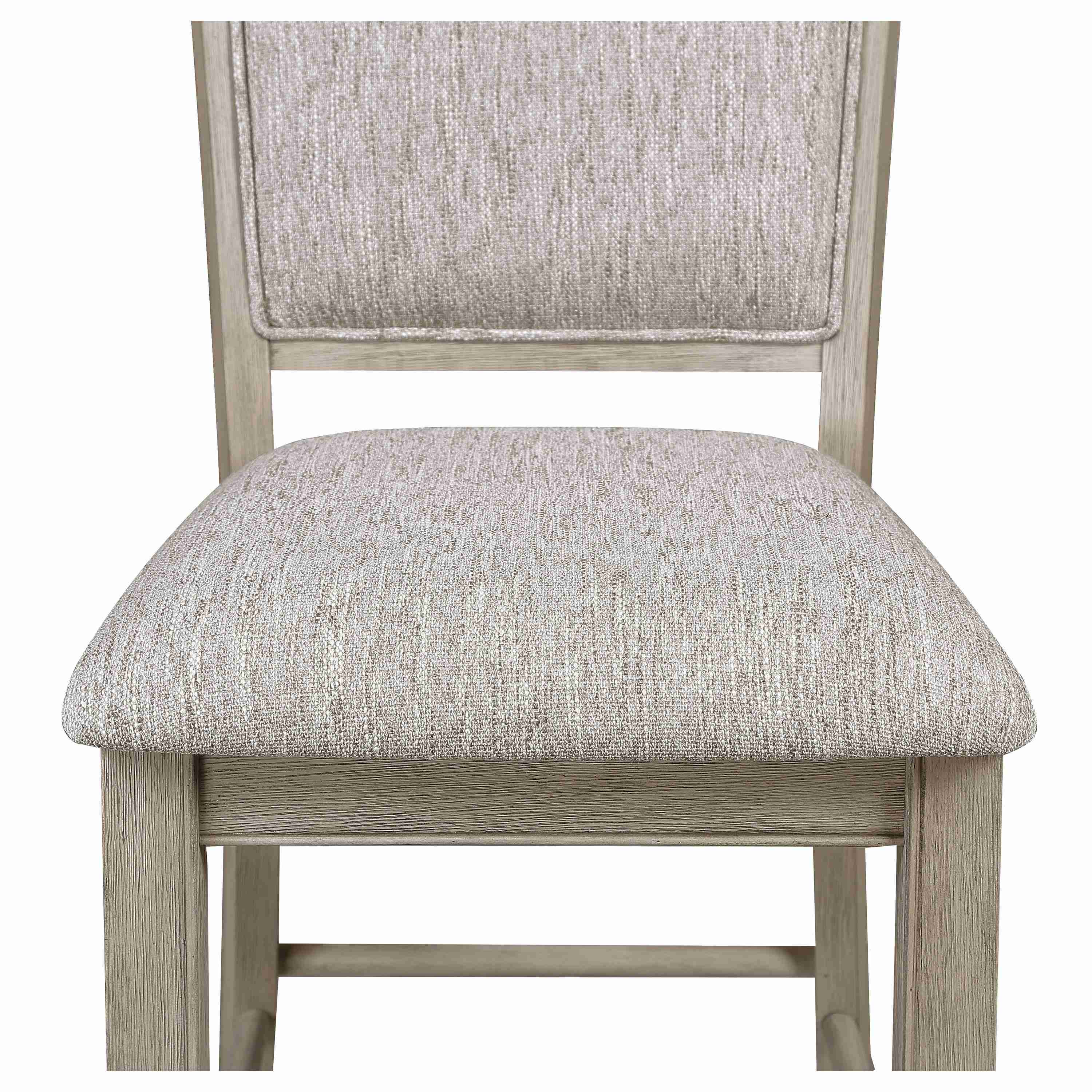Crown Mark Fulton 2727MB-S-24 Counter Height Chair - White Oak - Image 3