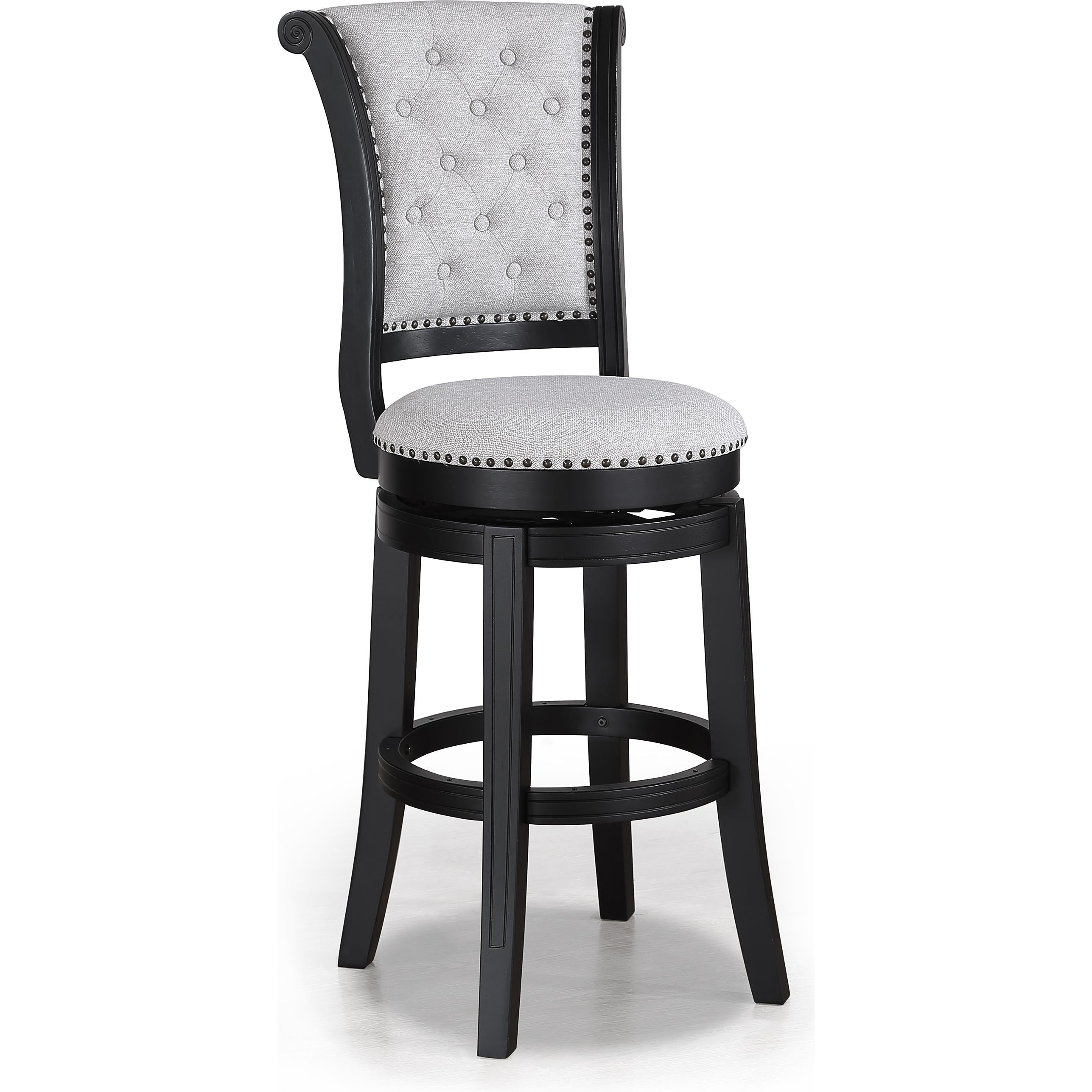 Crown Mark Granville 2992DV-29 Swivel Bar Stool - Dove - Image 1