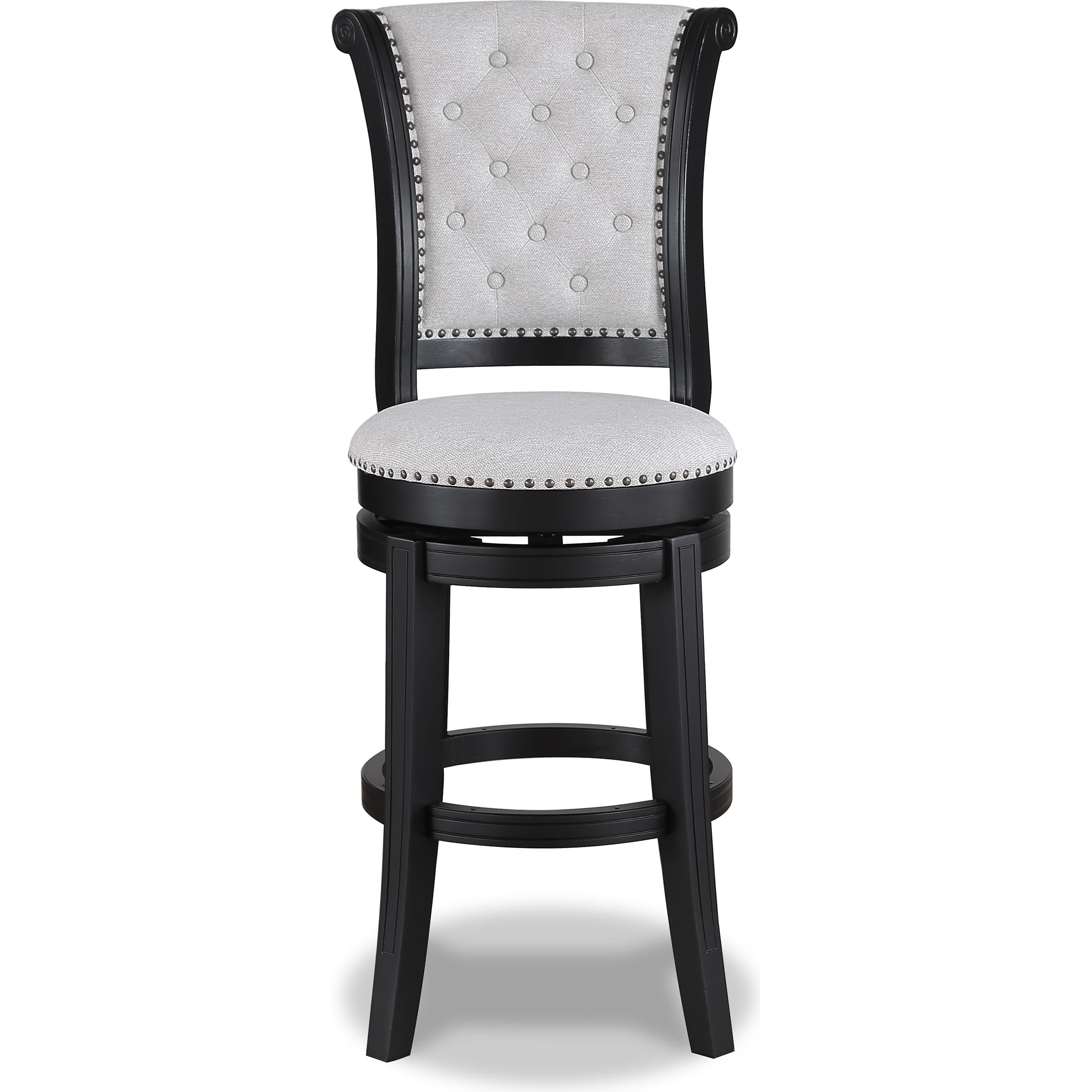 Crown Mark Granville 2992DV-29 Swivel Bar Stool - Dove - Image 2