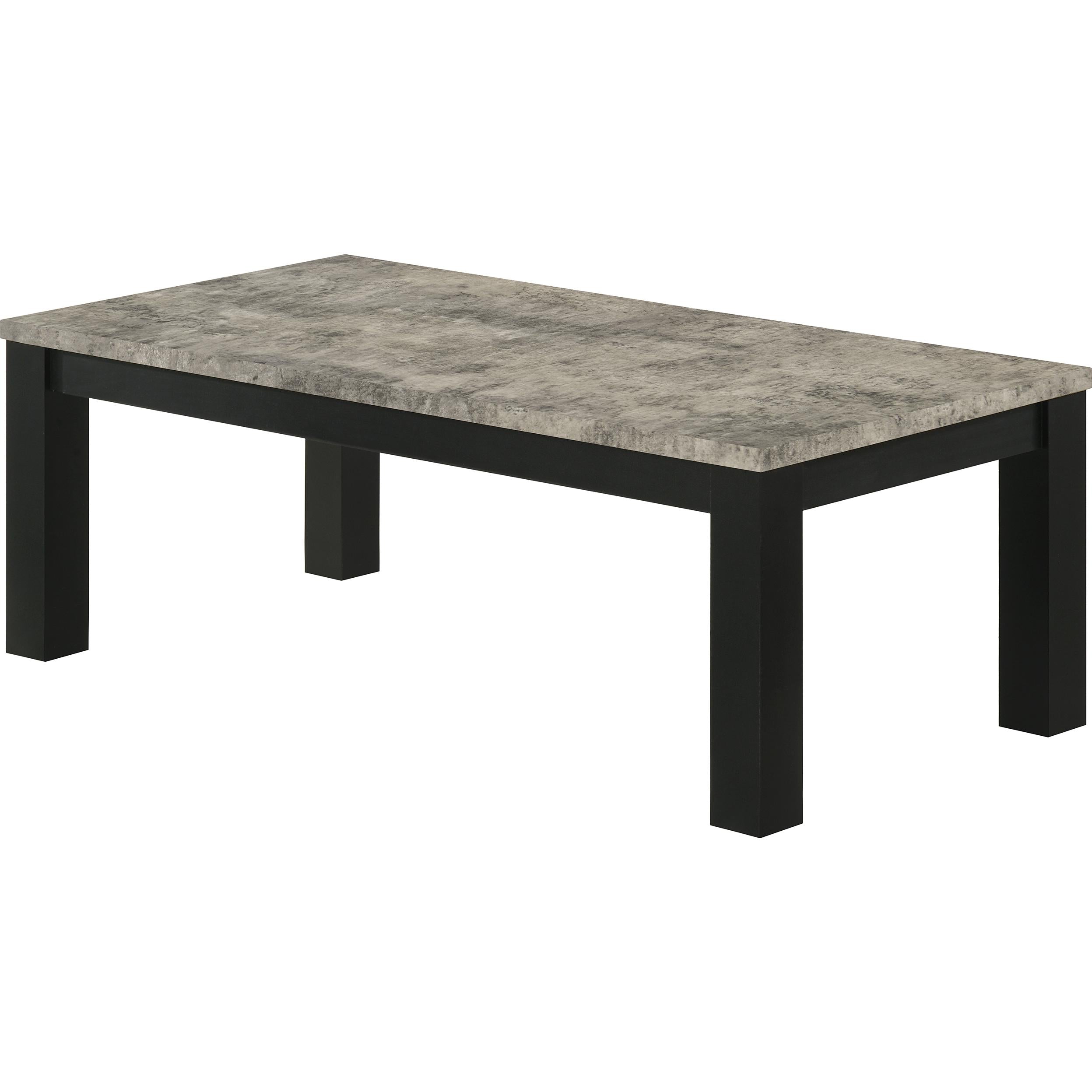 Crown Mark Theo 4168SET-CC 3 pc Cocktail Table Set - Concrete - Image 2