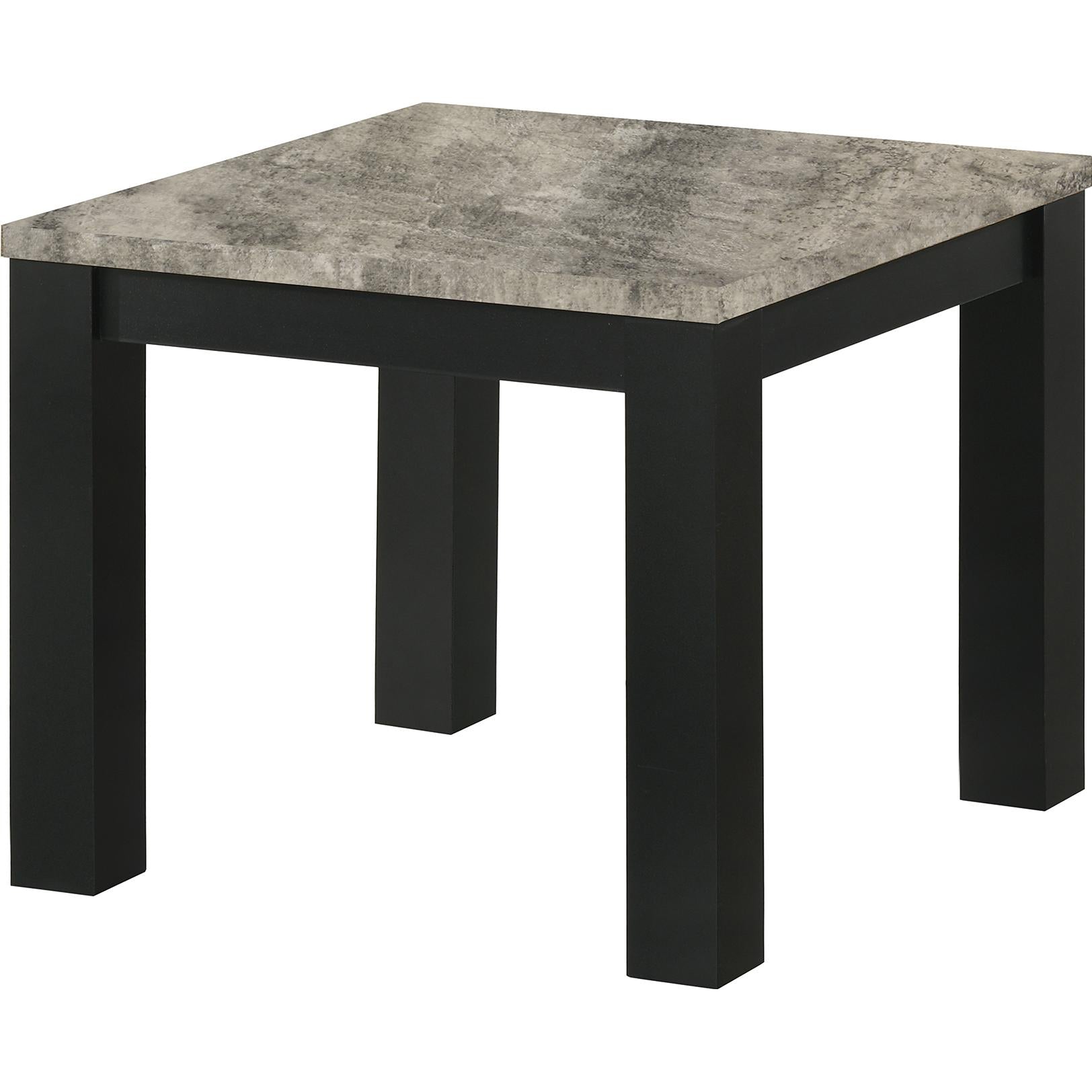 Crown Mark Theo 4168SET-CC 3 pc Cocktail Table Set - Concrete - Image 3