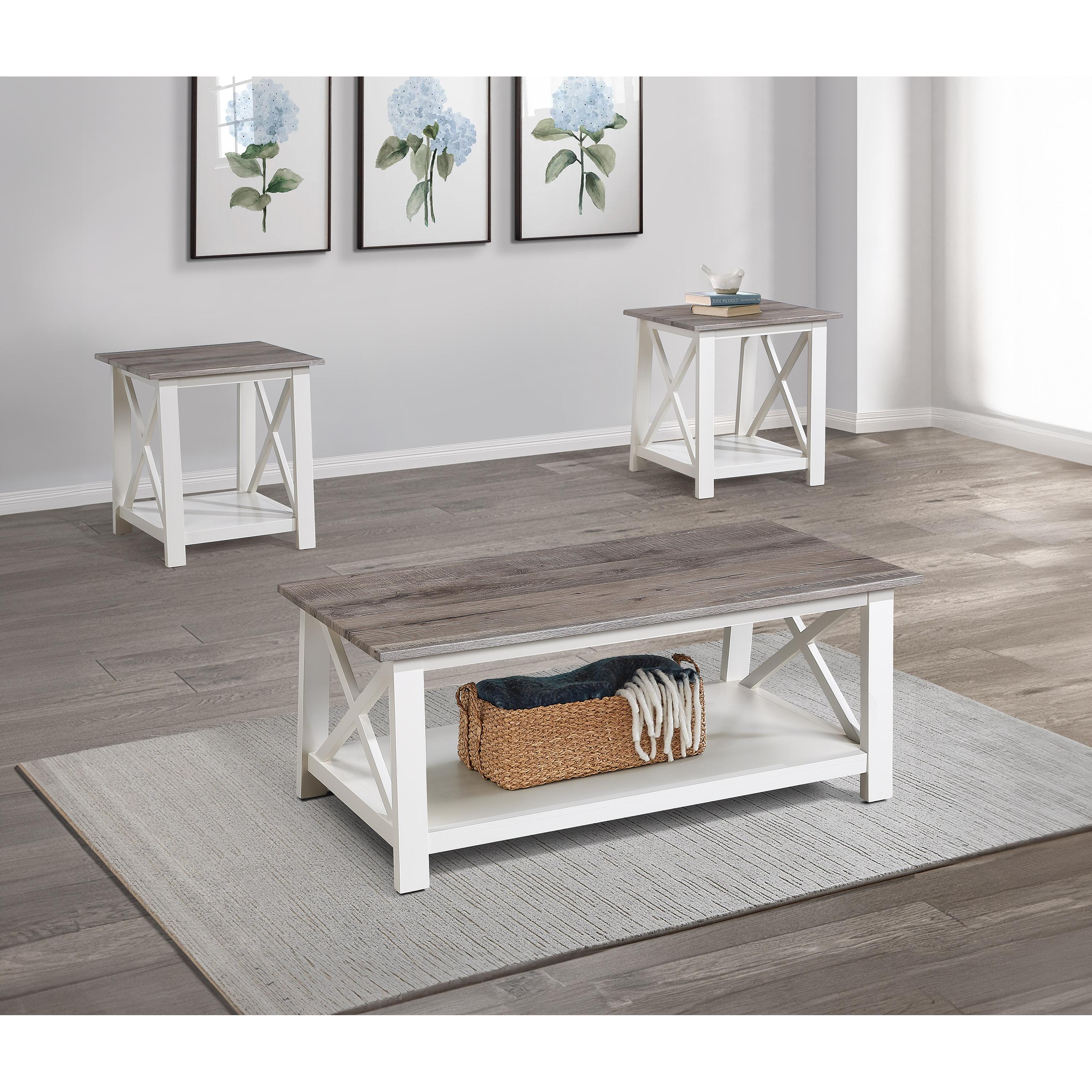 Crown Mark Thelma 4218SET 3 pc Cocktail Table Set - Image 1