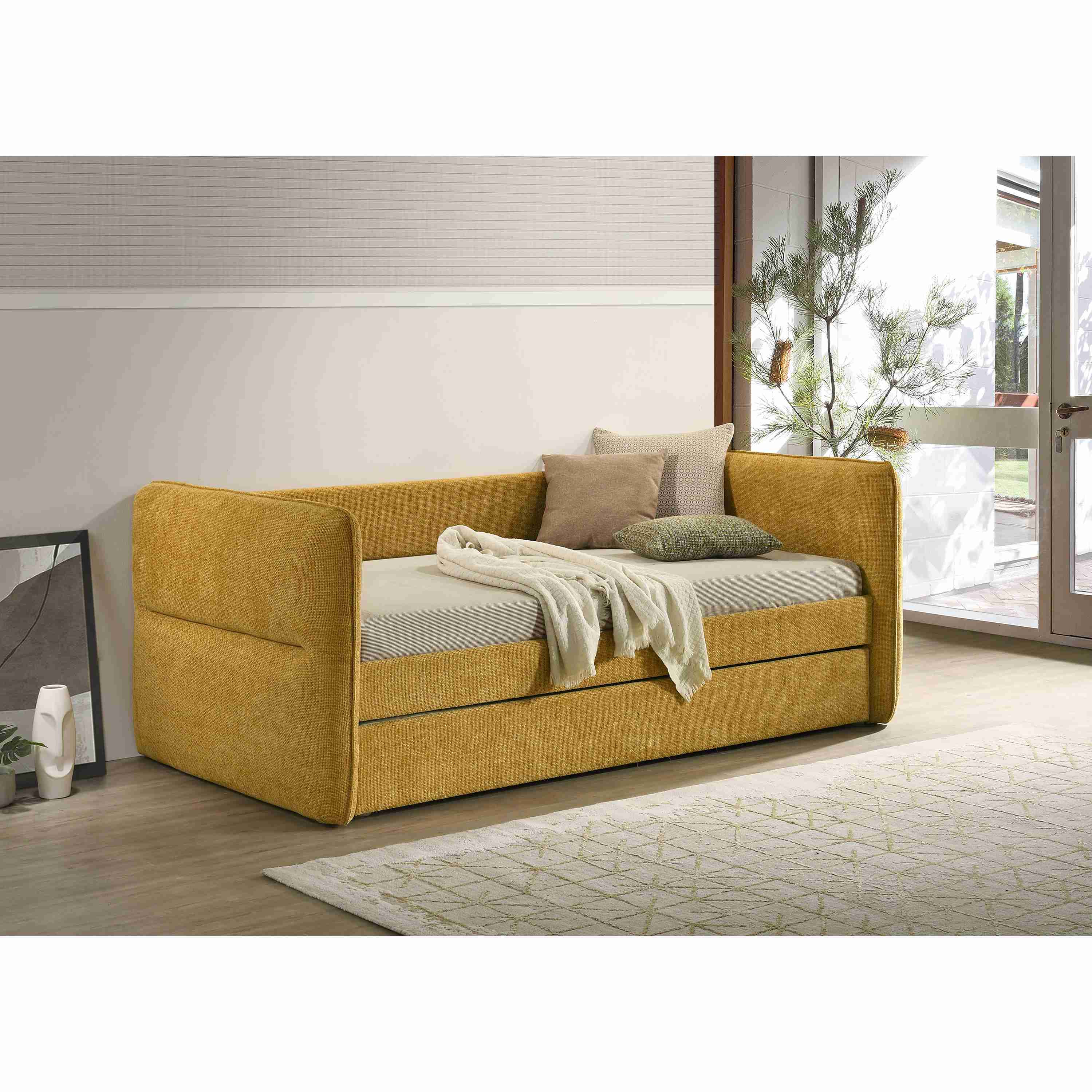 Crown Mark Philipa 5324GD Daybed – Gold Tweed