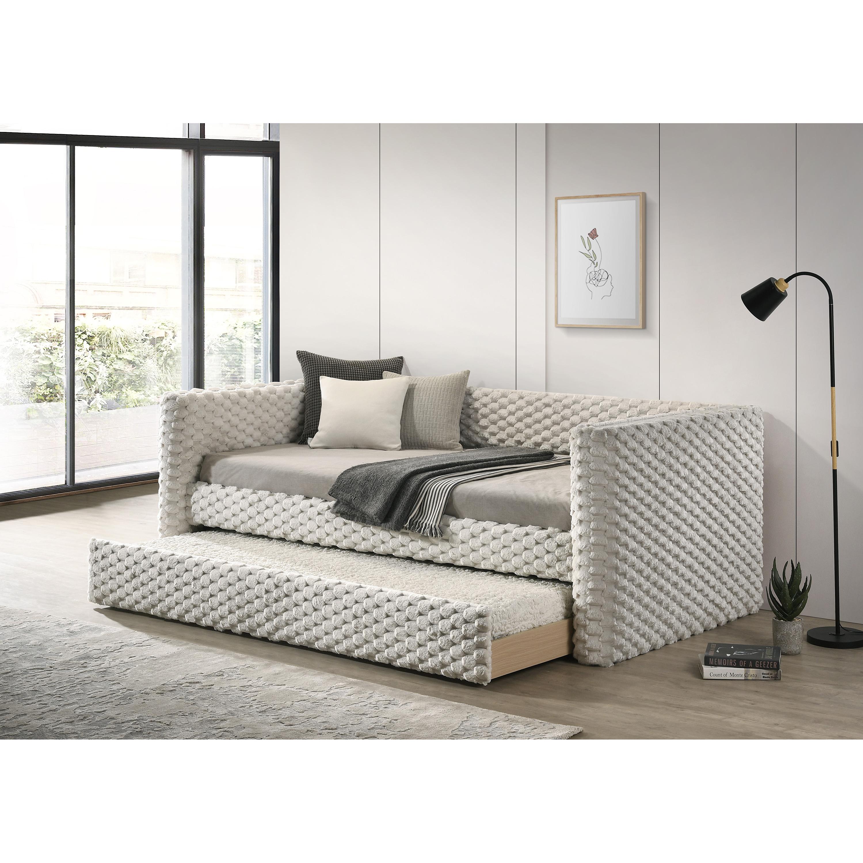 Crown Mark Brielle 5326WH Daybed - White Dove - Image 2
