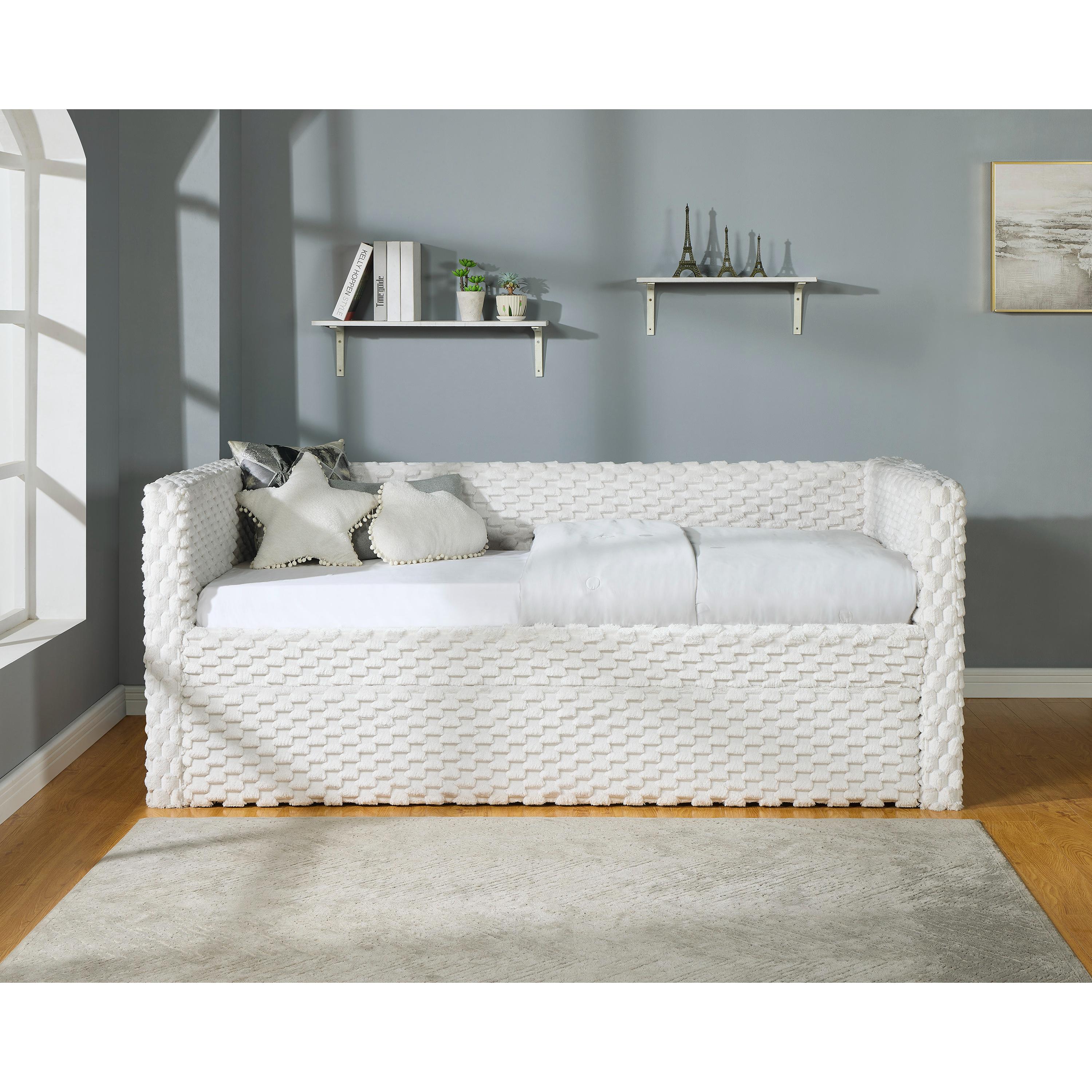 Crown Mark Molly 5336WH Daybed – White Dove