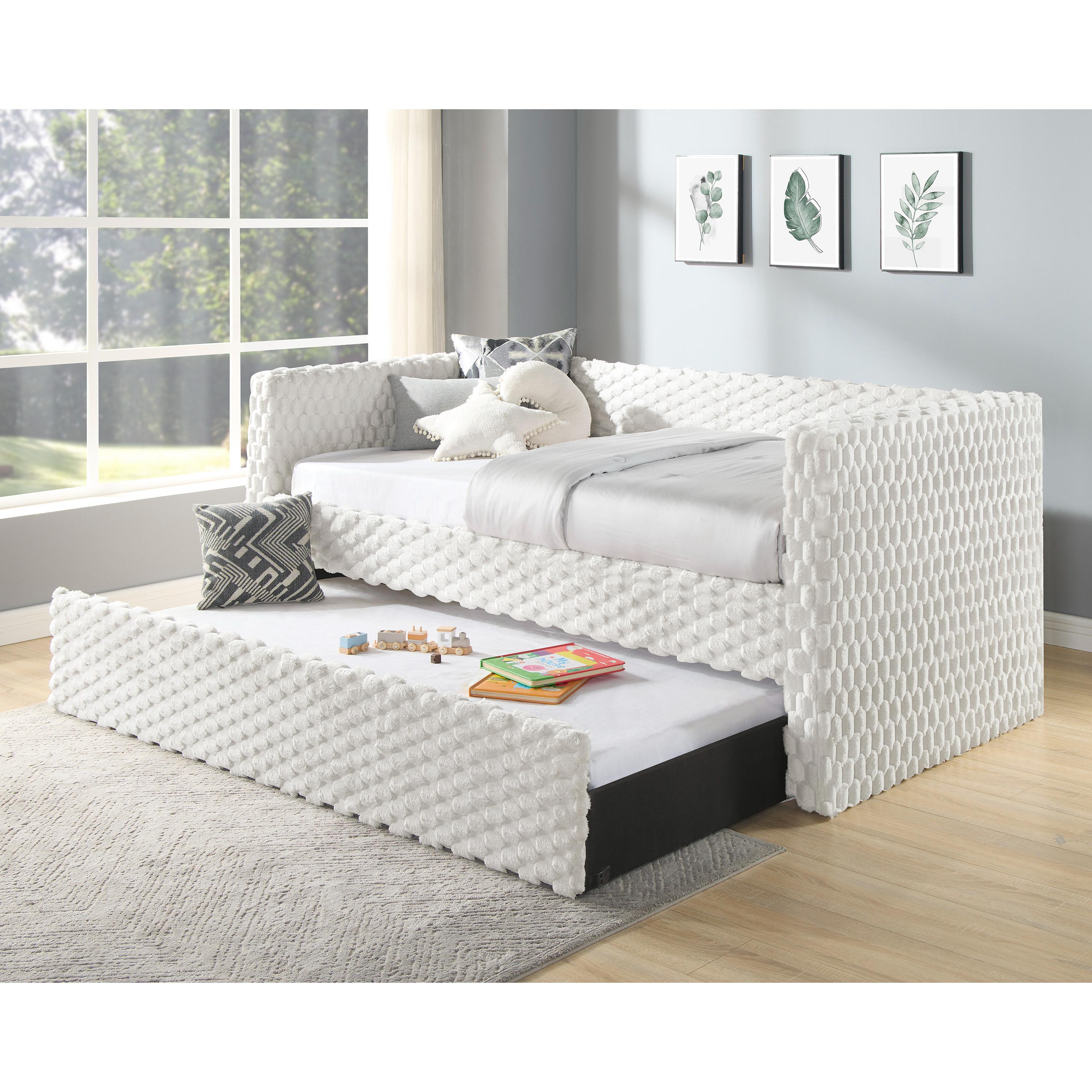 Crown Mark Molly 5336WH Daybed - White Dove - Image 2