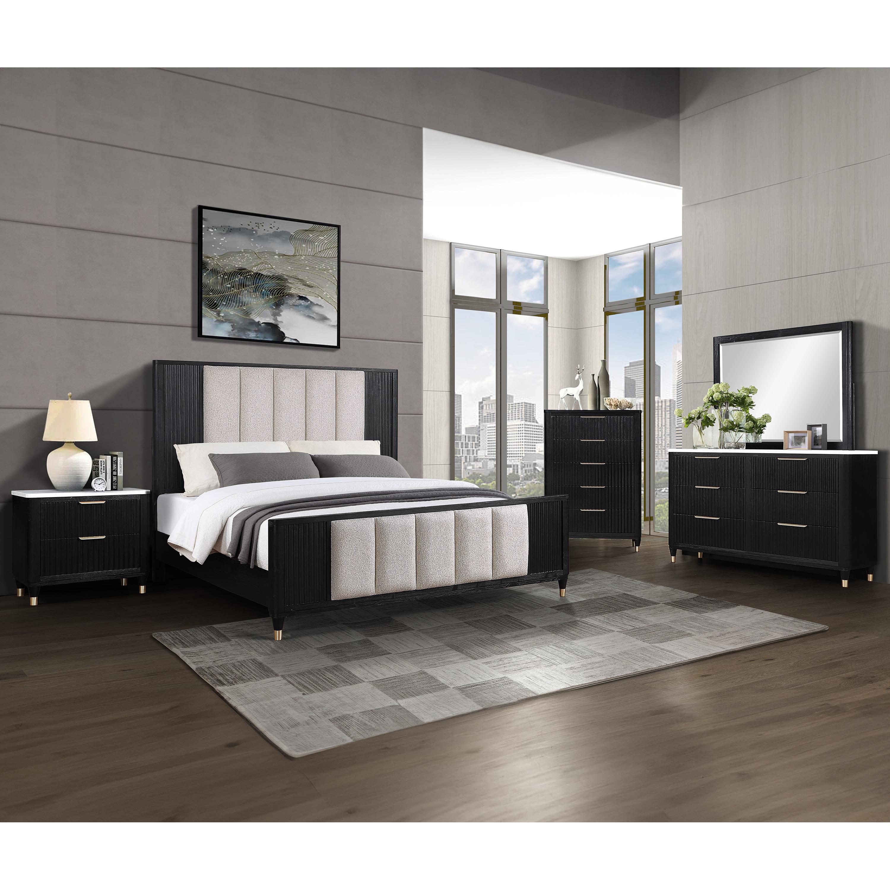 Crown Mark Kara B1400-Q Queen Bed - Image 3
