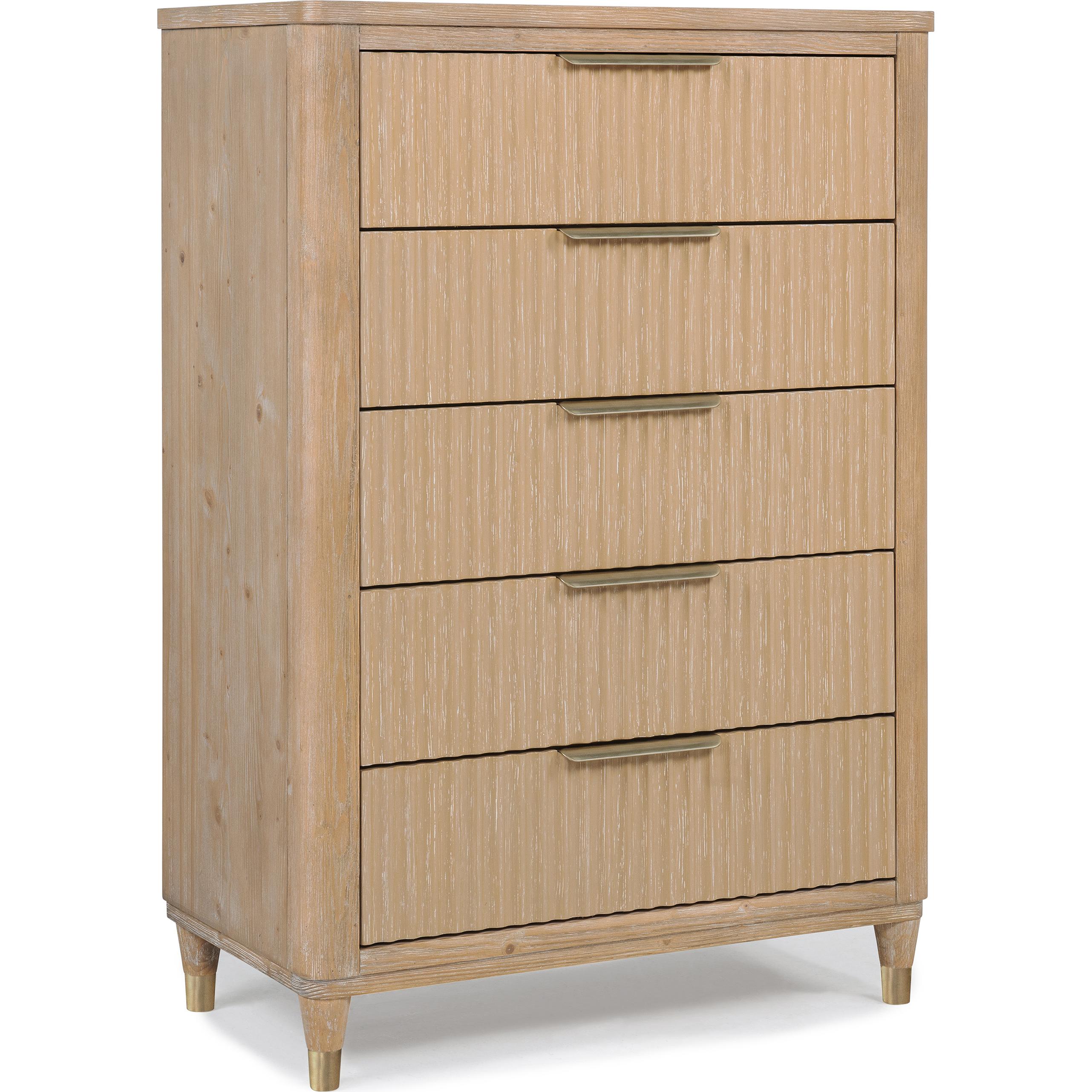 Crown Mark Kara B1450-4 Chest - Cerused Natural - Image 1
