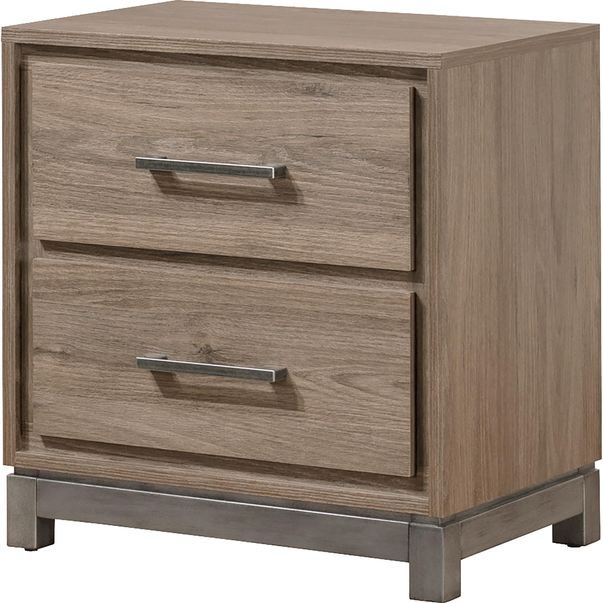 Crown Mark River B3150-2 Nightstand - Image 1