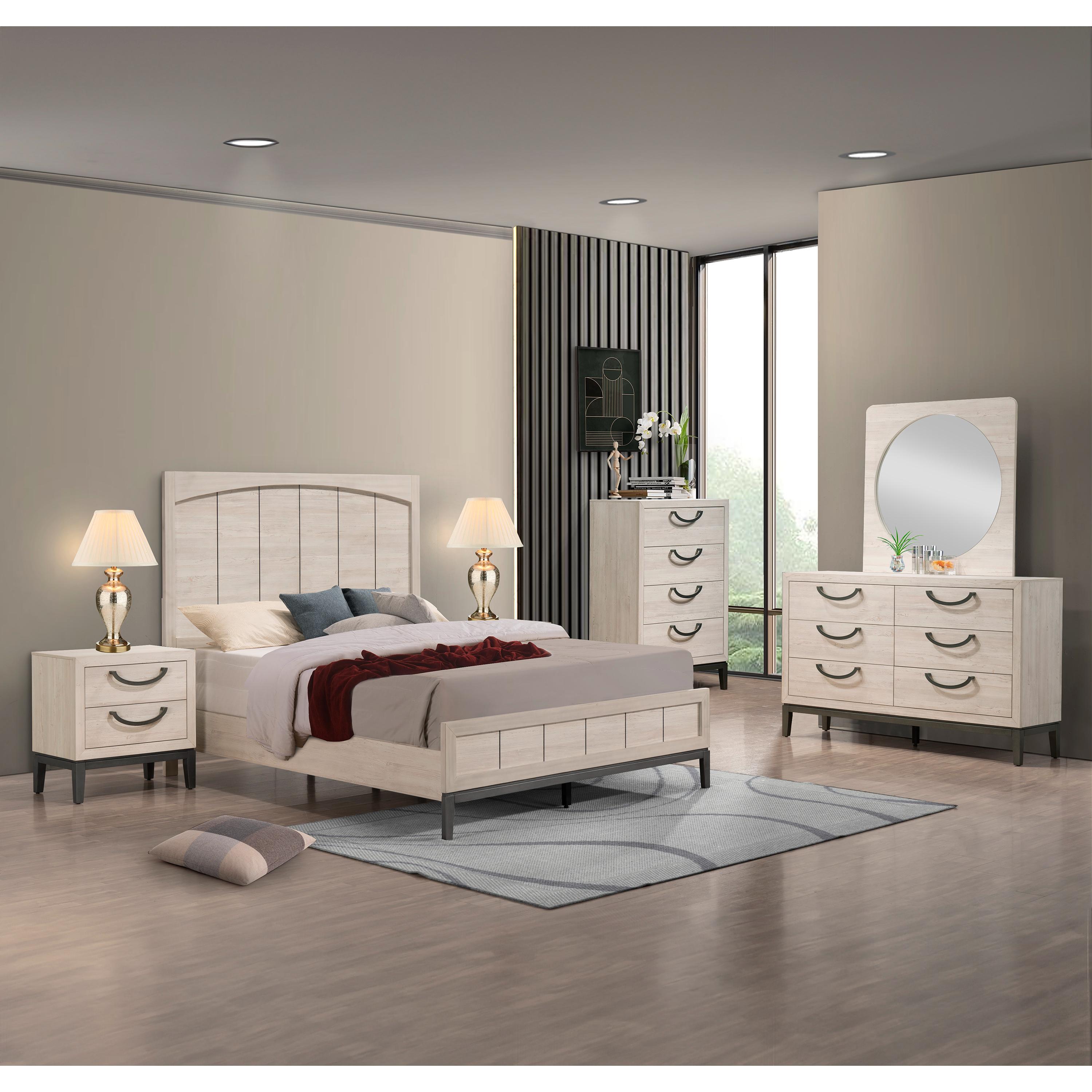 Crown Mark Veda B3300-K King Bed - Image 3