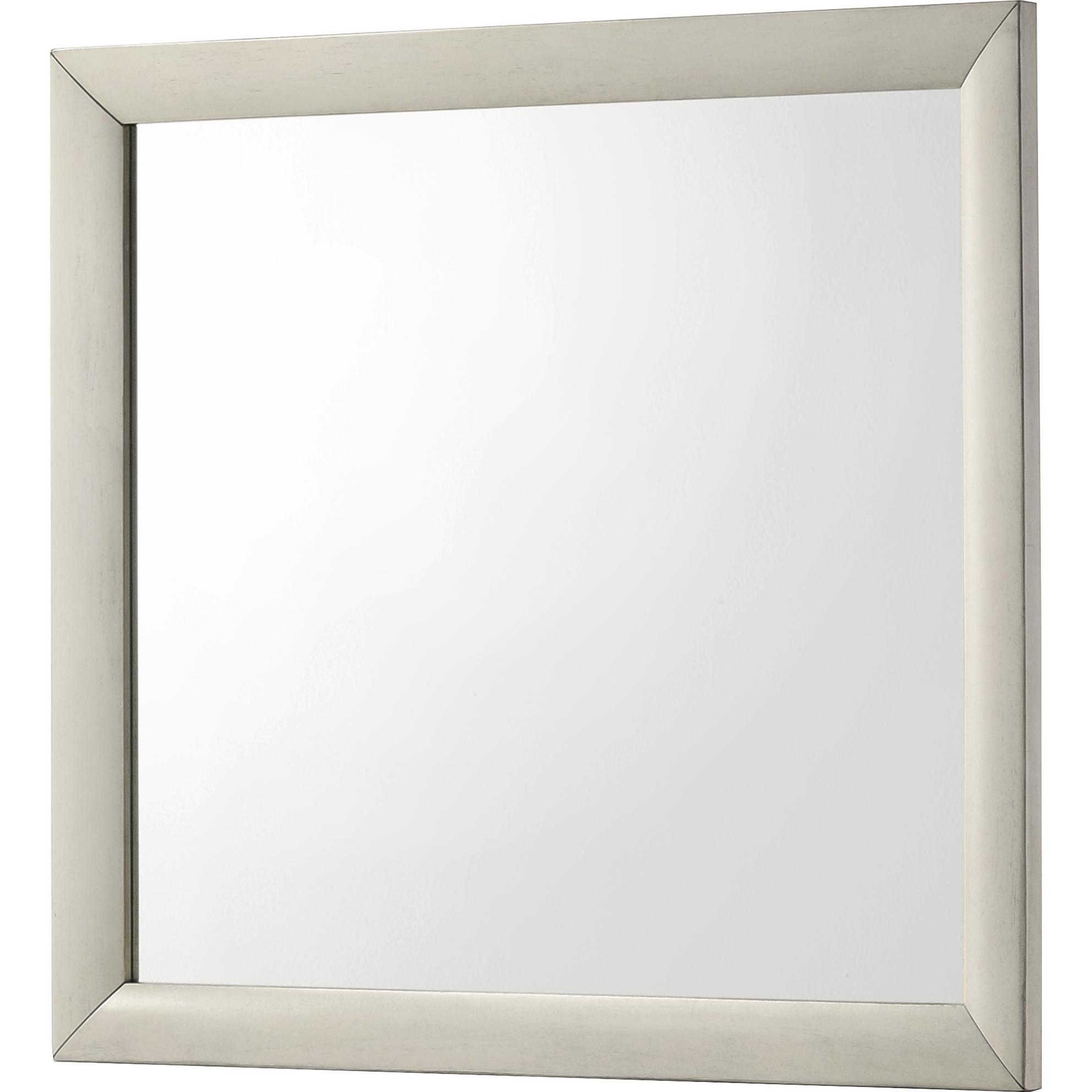 Crown Mark Emily B4255-11 Dresser Mirror - White - Image 1