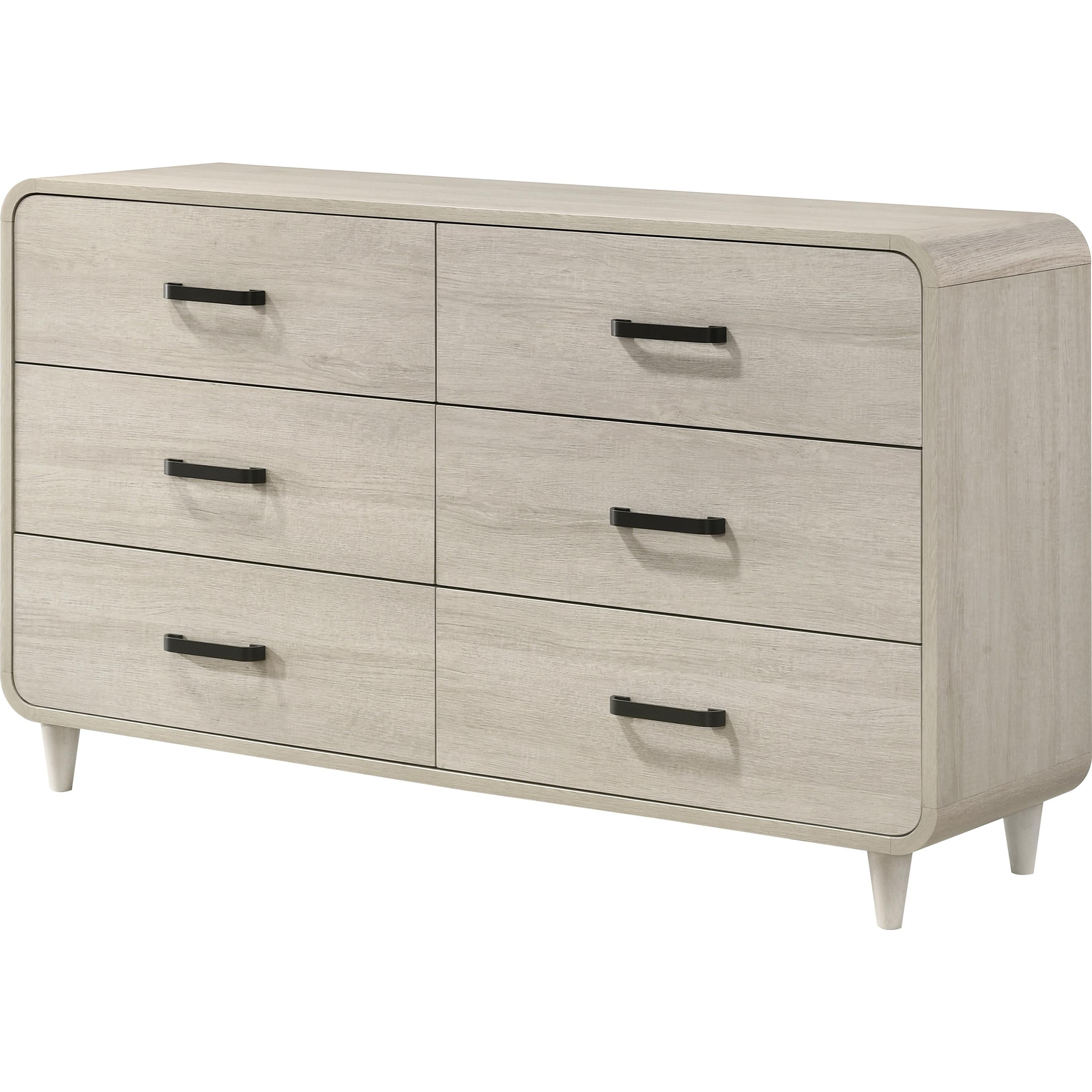 Crown Mark Nyomi B4900-1 Dresser - White - Image 1
