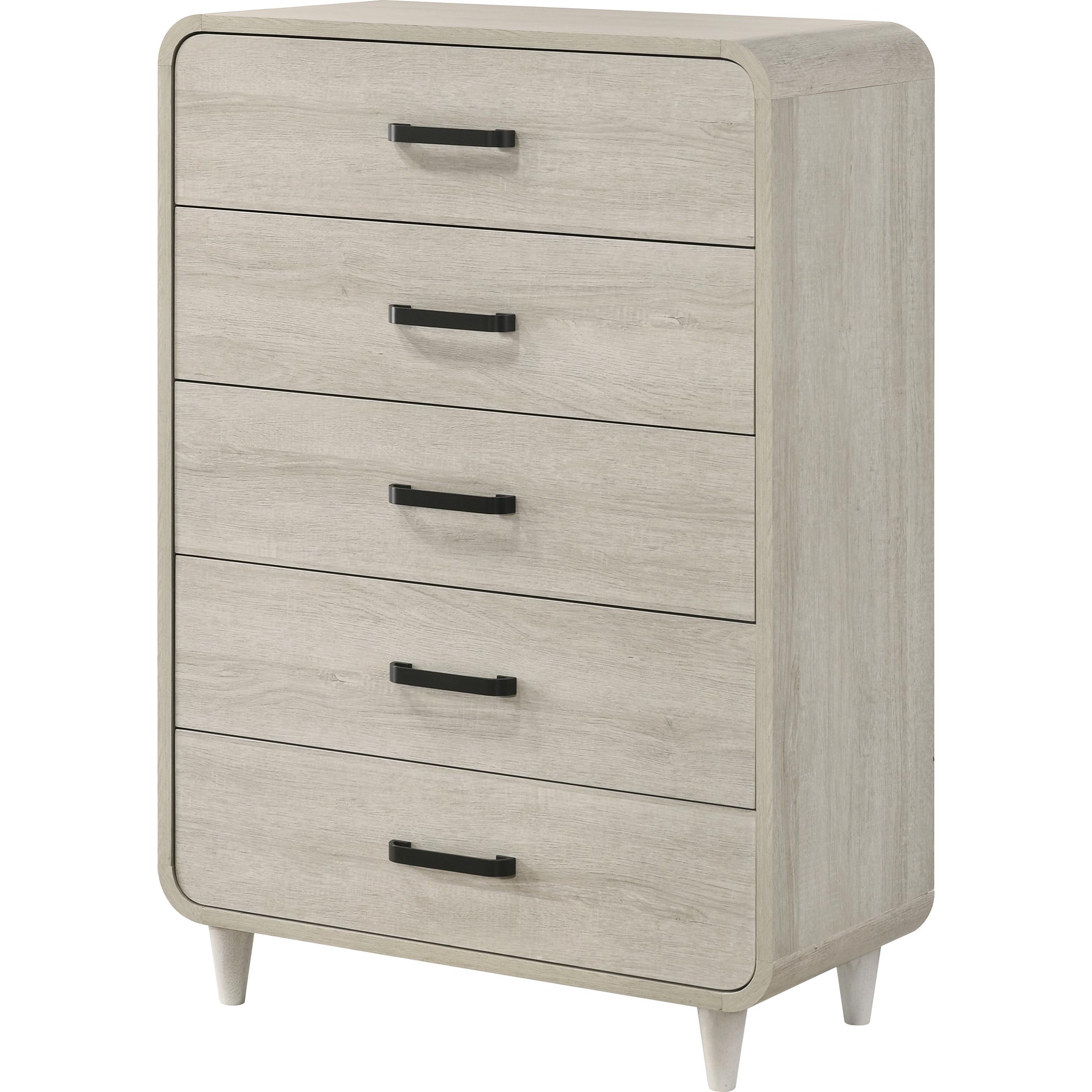Crown Mark Nyomi B4900-4 Chest - White - Image 1