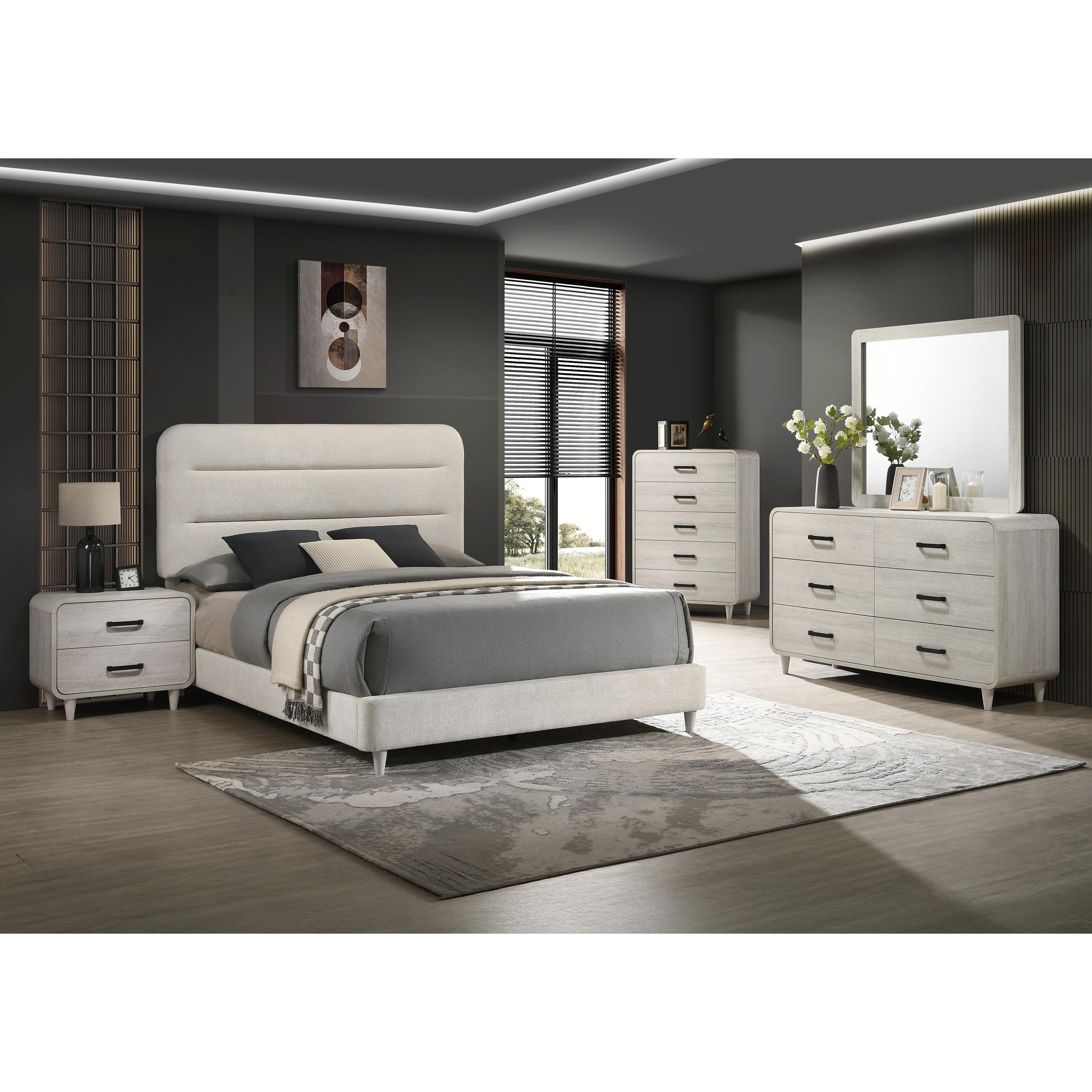 Crown Mark Nyomi B4900-4 Chest - White - Image 2