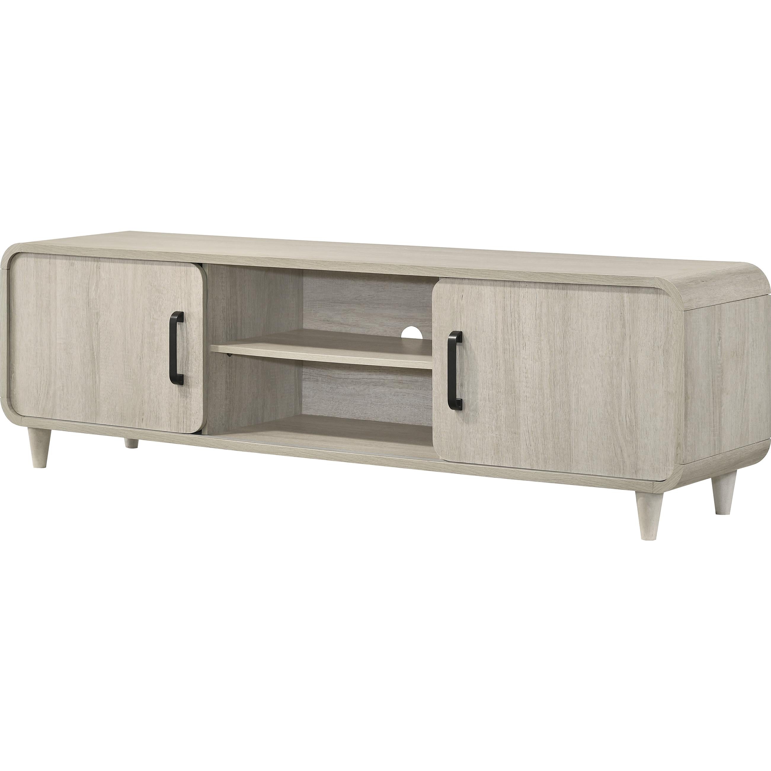 Crown Mark Nyomi B4900-9 TV Stand - White - Image 1
