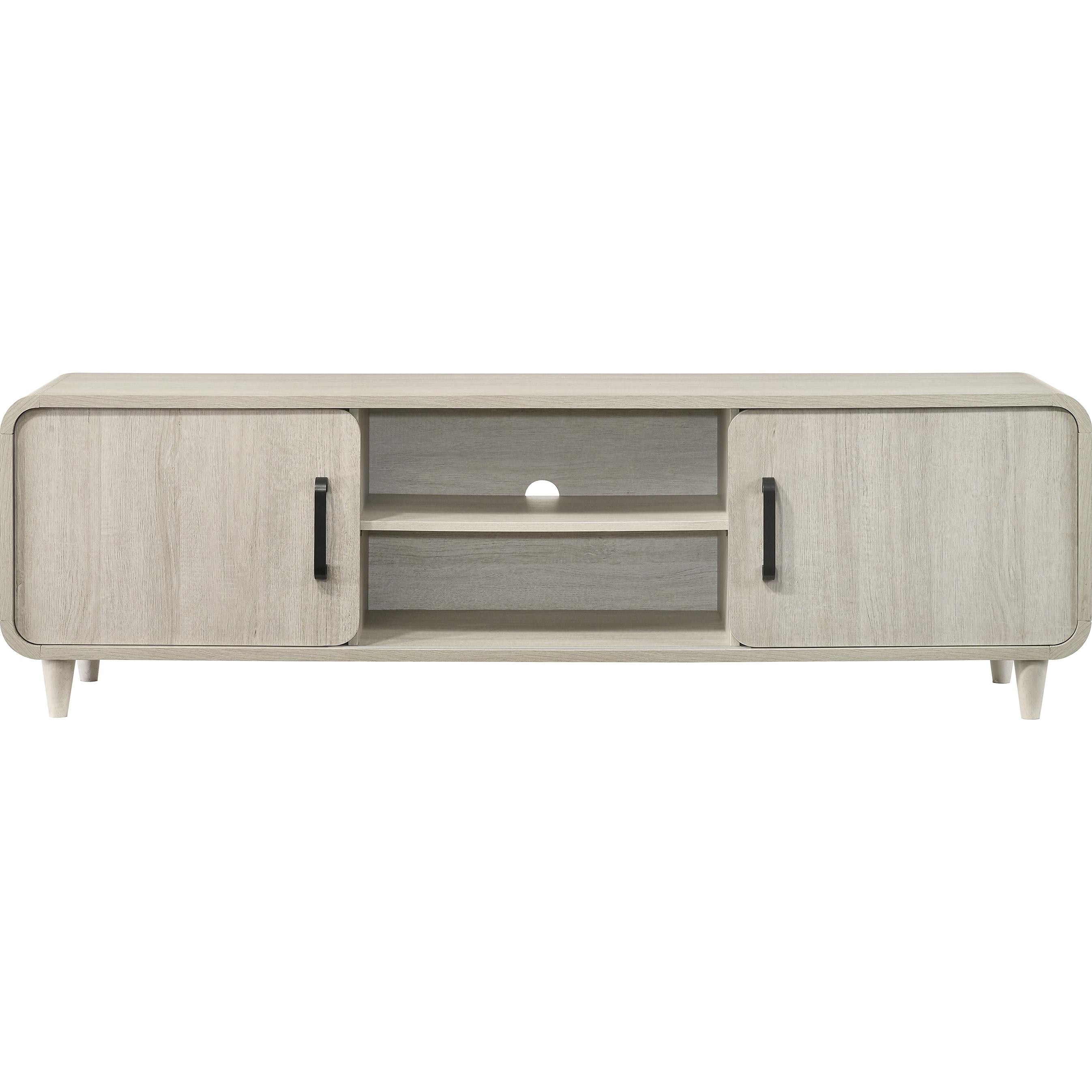 Crown Mark Nyomi B4900-9 TV Stand - White - Image 2