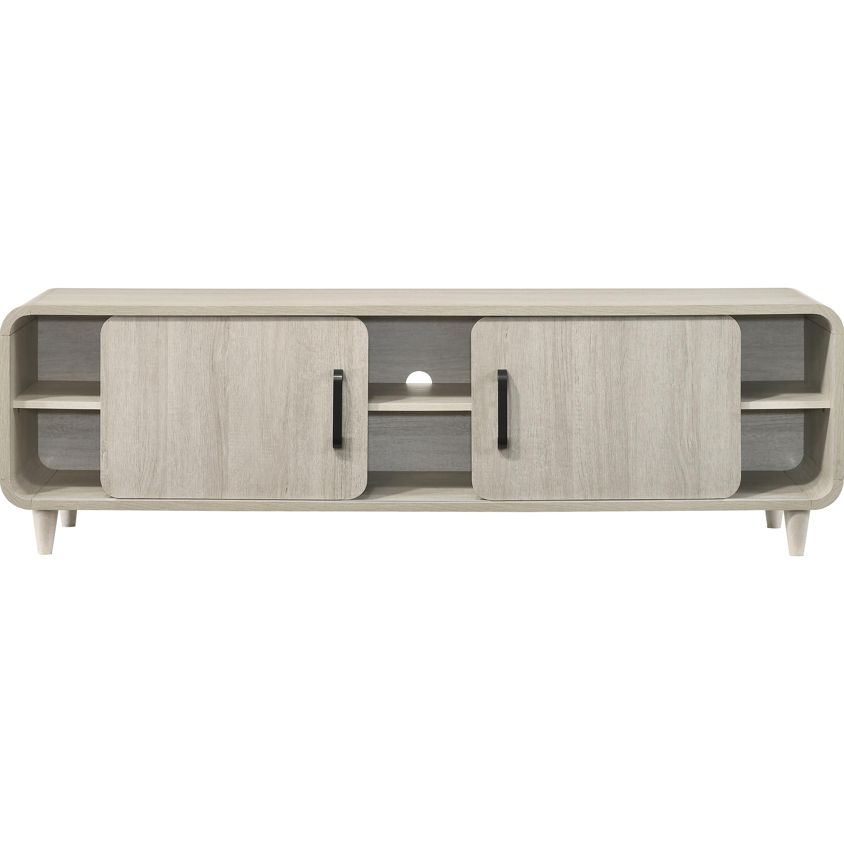 Crown Mark Nyomi B4900-9 TV Stand - White - Image 3