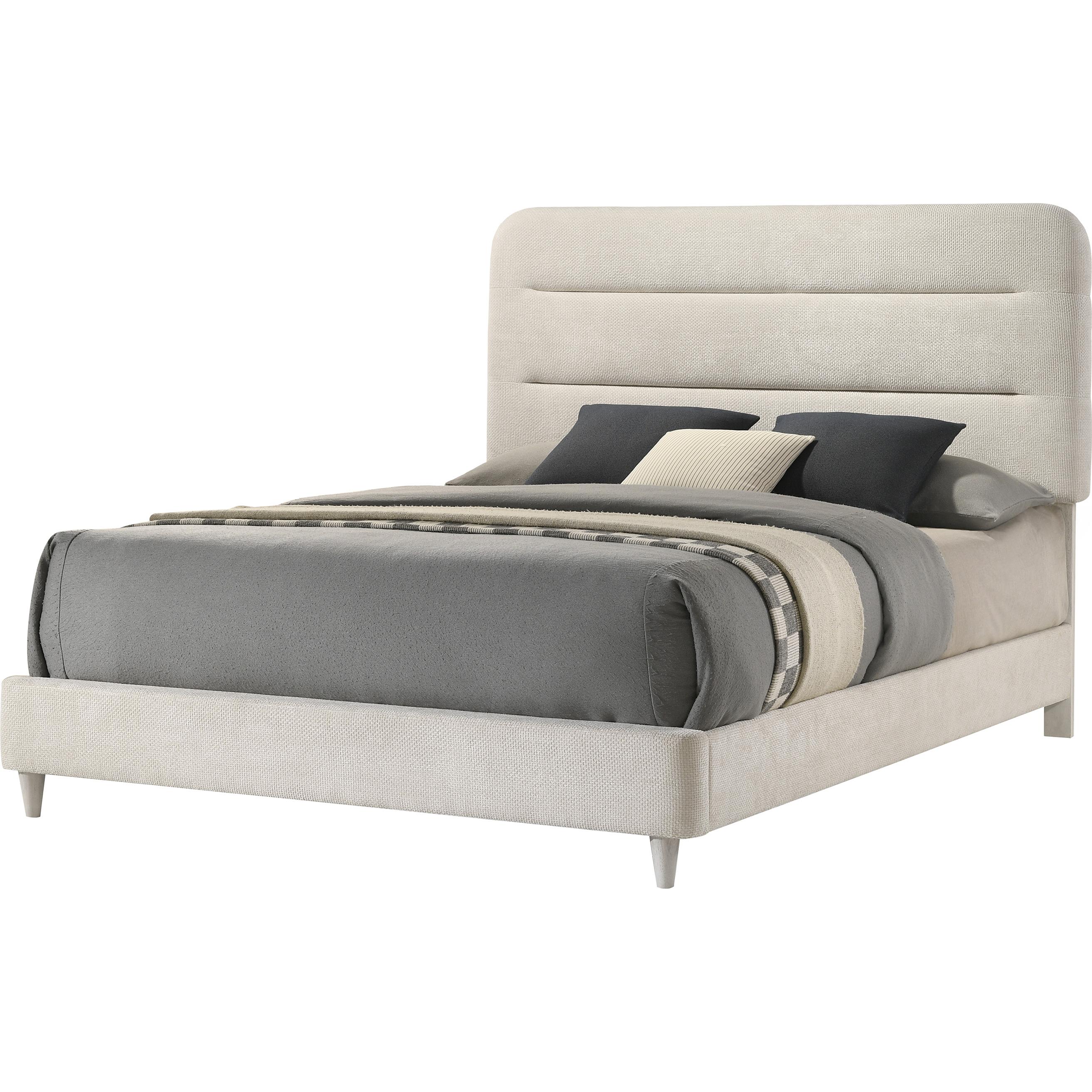 Crown Mark Nyomi B4900-Q Queen Bed - White - Image 1