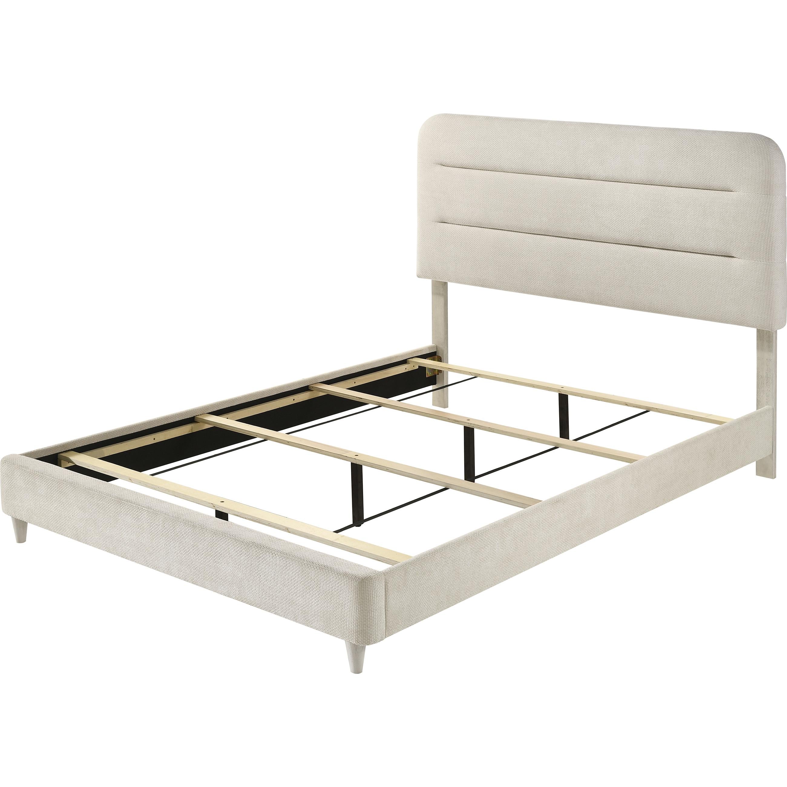 Crown Mark Nyomi B4900-Q Queen Bed - White - Image 2