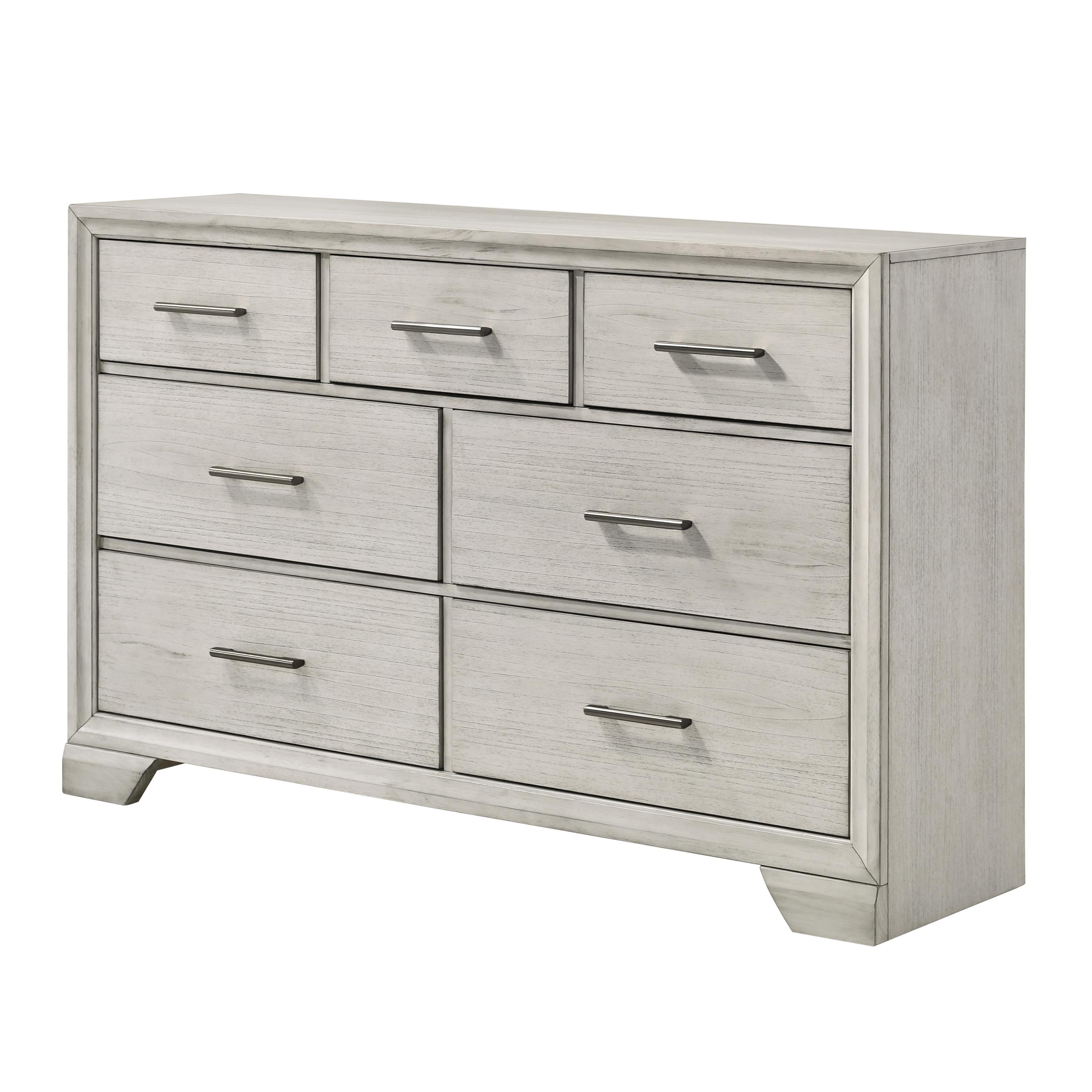 Crown Mark Jaymes B6582-1 Dresser - White Mist - Image 1