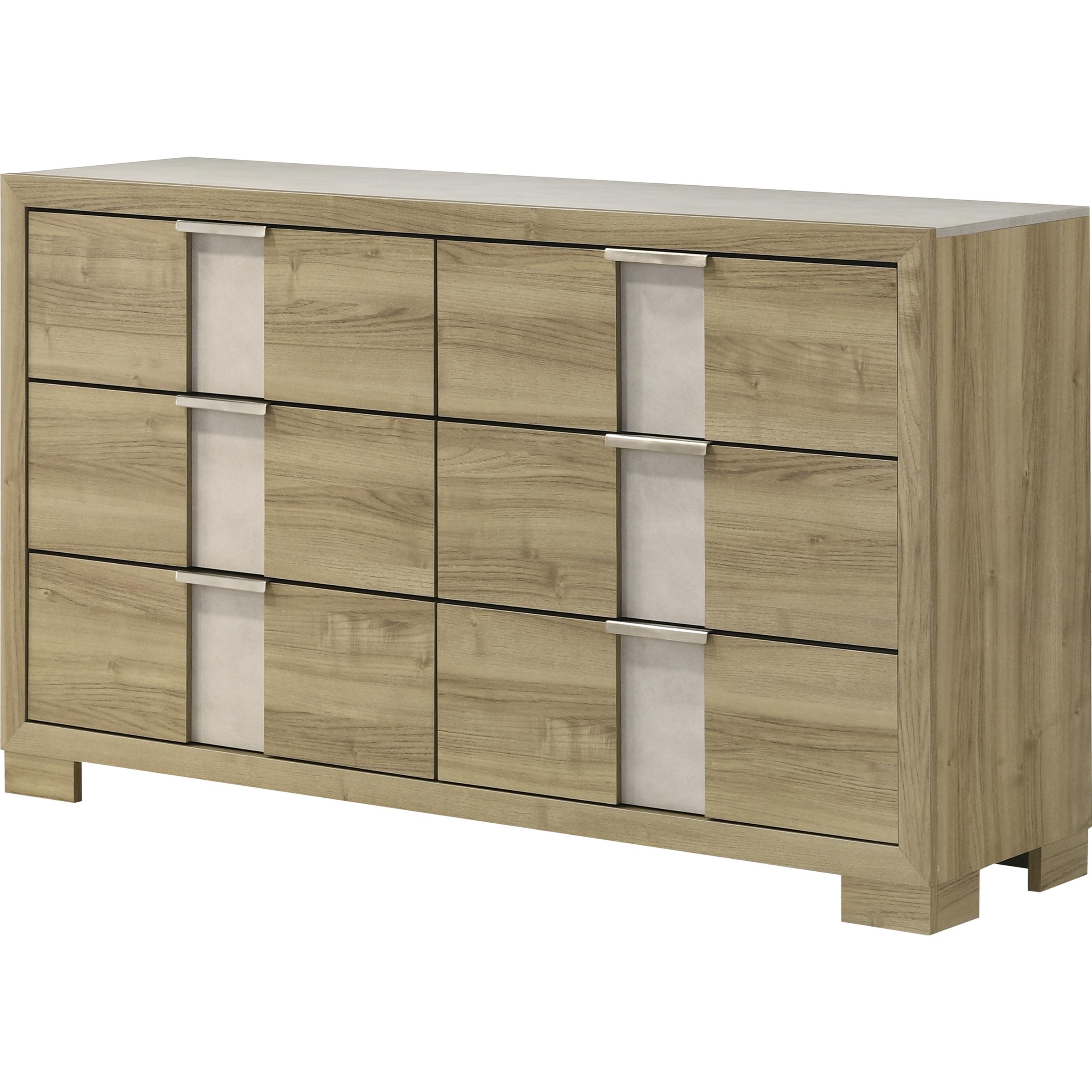 Crown Mark Rangley B6832-1 Dresser - Driftwood - Image 1