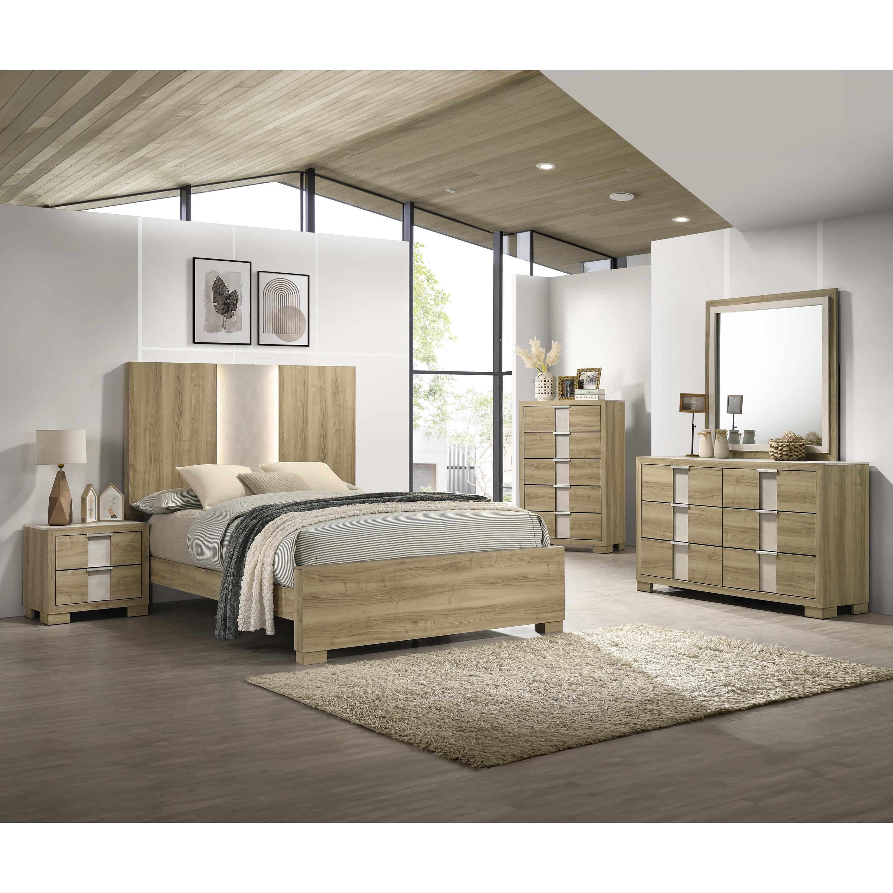 Crown Mark Rangley B6832-4 Chest - Driftwood - Image 2