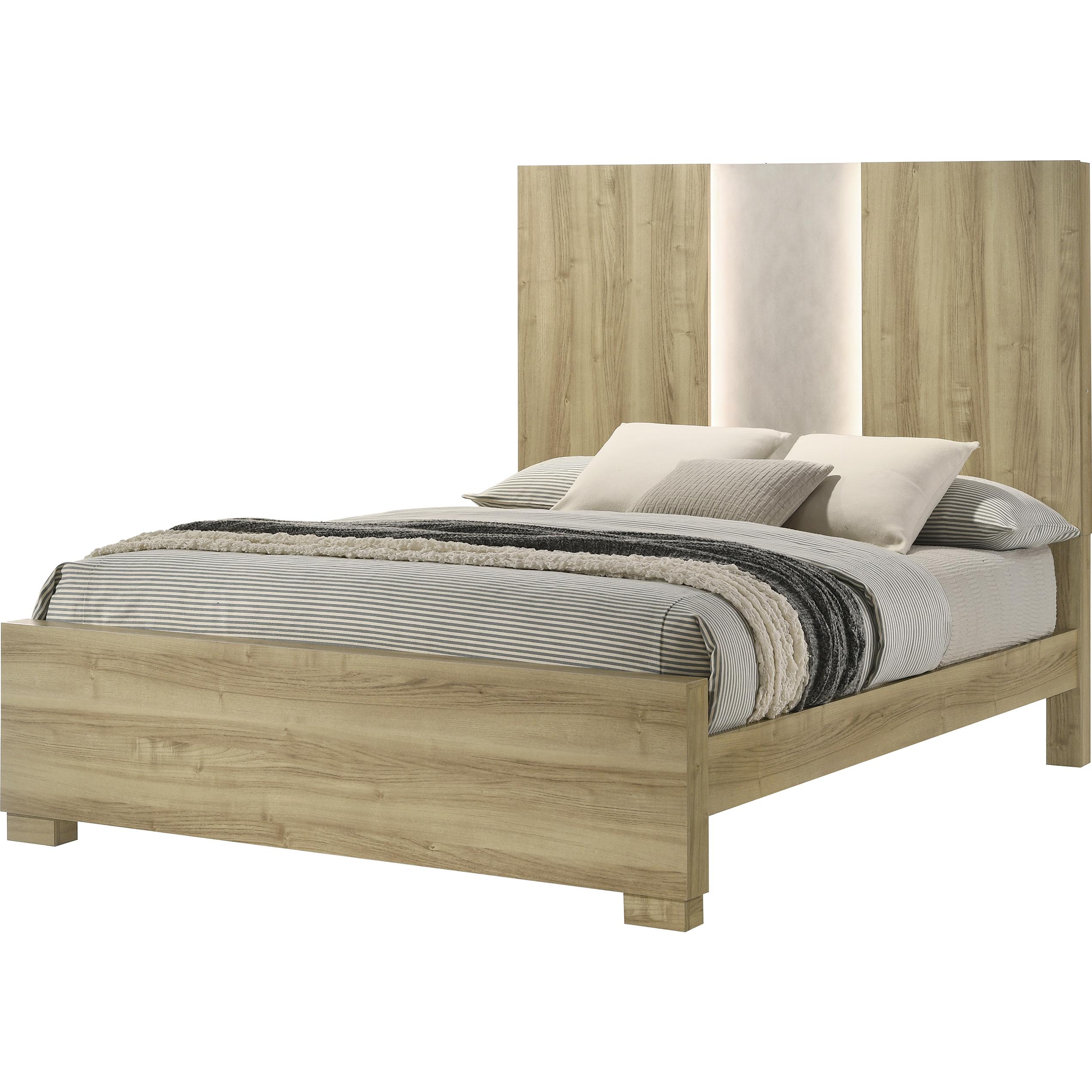 Crown Mark Rangley B6832-Q Queen Bed - Driftwood - Image 1