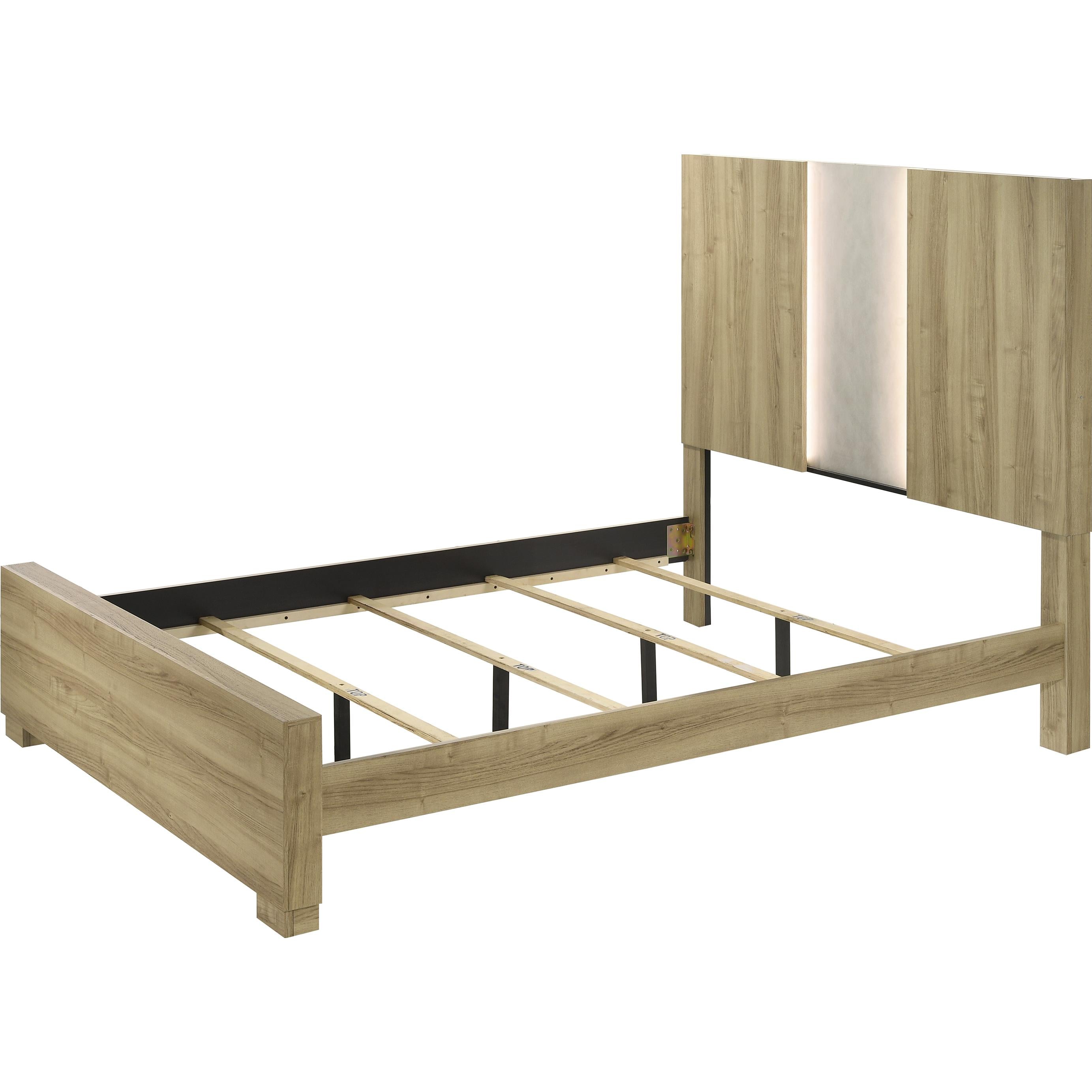Crown Mark Rangley B6832-Q Queen Bed - Driftwood - Image 2